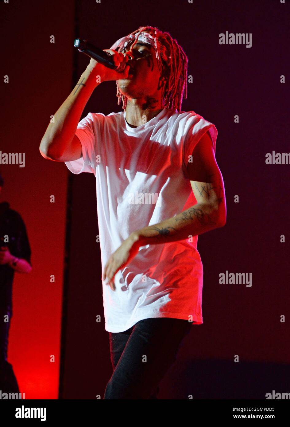 Miami FL, USA. September 2021. SoFay tritt während der Tripp at Knight Tour auf, die am 19. September 2021 im FPL Solar Amphitheater im Bayfront Park in Miami, Florida, stattfindet. Quelle: Mpi04/Media Punch/Alamy Live News Stockfoto