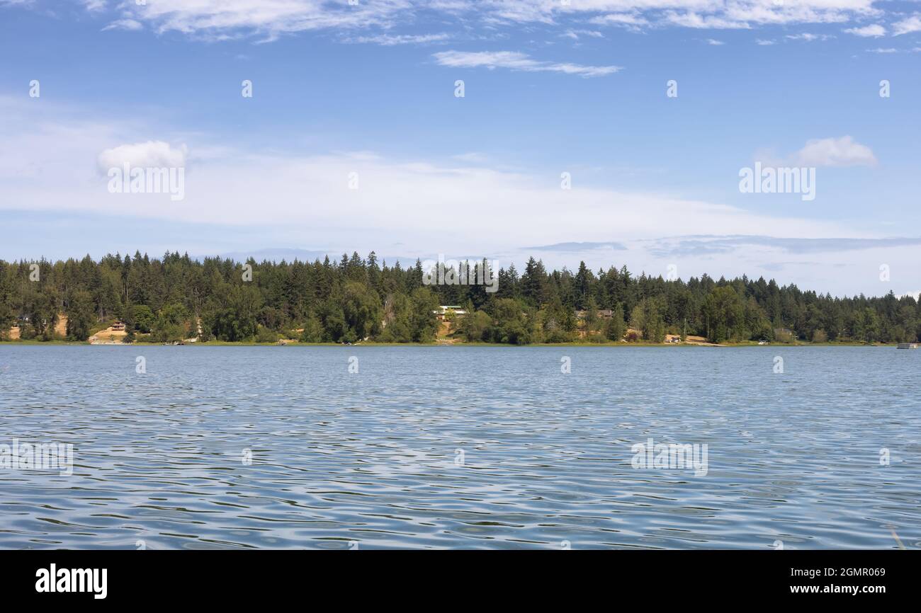 St. Mary Lake, Salt Spring Island, British Columbia, Kanada. Stockfoto