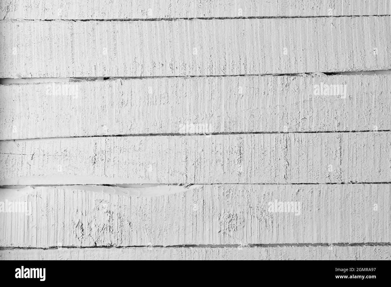 Weiße Holzmuster-Textur, weiße Holzabstrakt Stockfoto