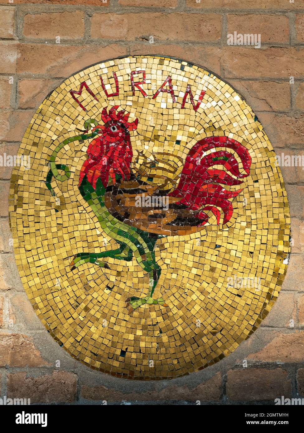 Venedig, Italien - 6. September 2017 Murano ist eine kleine Gruppe von Inseln, die durch Brücken miteinander verbunden sind, in der Lagune von Venedig, und wurde schon seit zwei jahrtausenden bewohnt Stockfoto