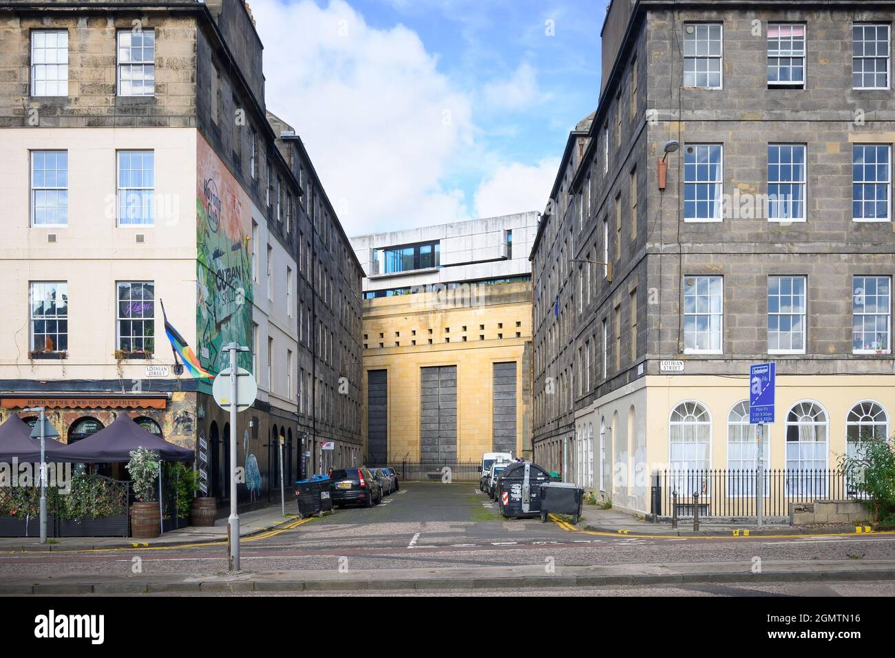 Edinburgh, Schottland, Großbritannien - National Museum of Scotland Erweiterung von Benson & Forsyth Stockfoto