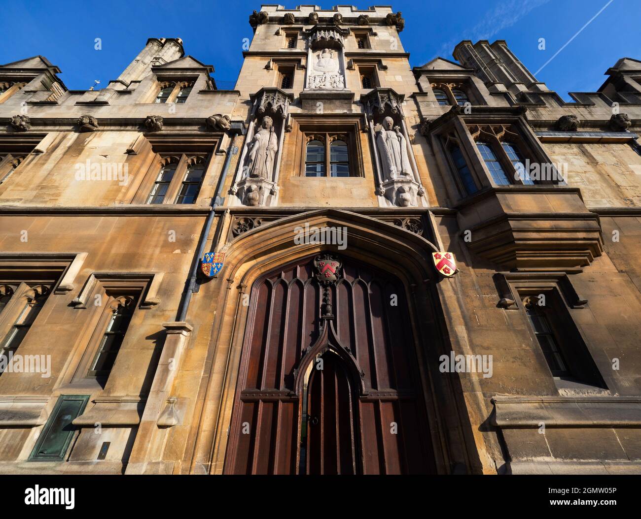 Das All Souls College wurde 1438 von Heinrich VI. Von England und Henry Chichele (Erzbischof von Canterbury) gegründet. Einzigartig an diesem College, alle seine Mitglieder Stockfoto