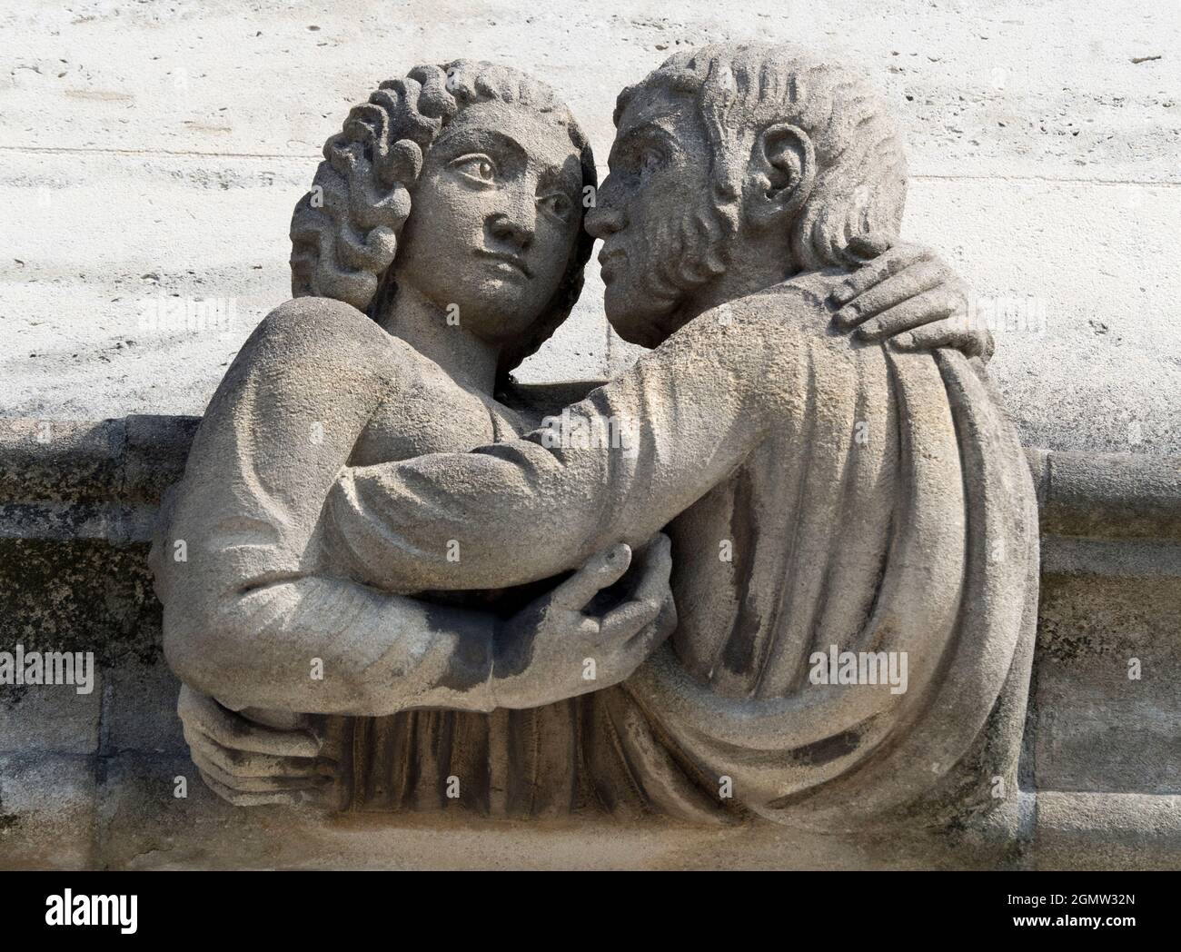 Oxford, England - 22. August 2015; keine Menschen im Blick; Magdalen ist eines der größten und ältesten der Oxford University Colleges. Es hat auch seinen Ver Stockfoto