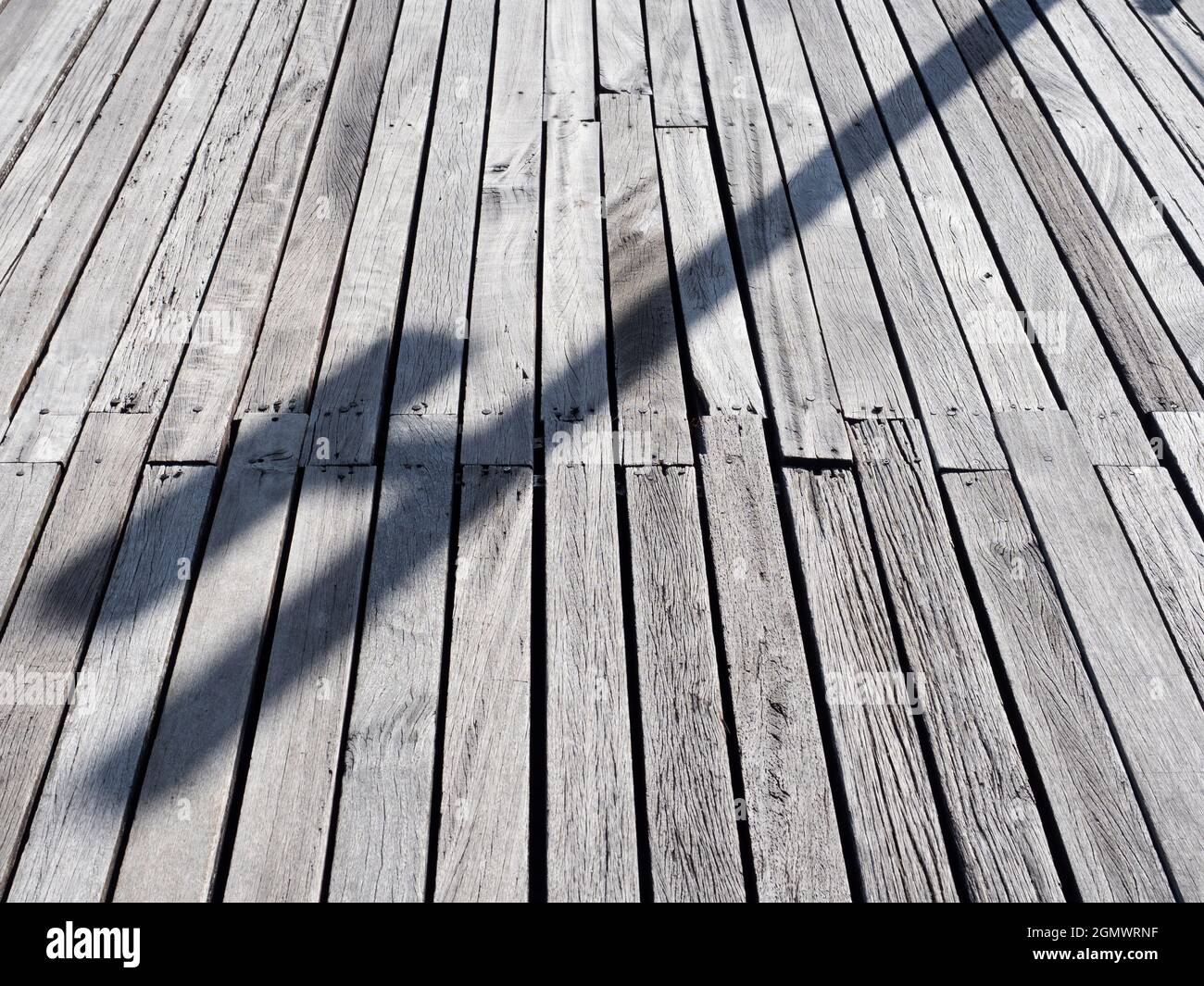 Changi, Singapur - 19. März 2019 die malerische Promenade Changi Point schlängelt sich um die Nordspitze Singapurs, mit Blick auf den Hafen von Serangoon und den Süden Stockfoto