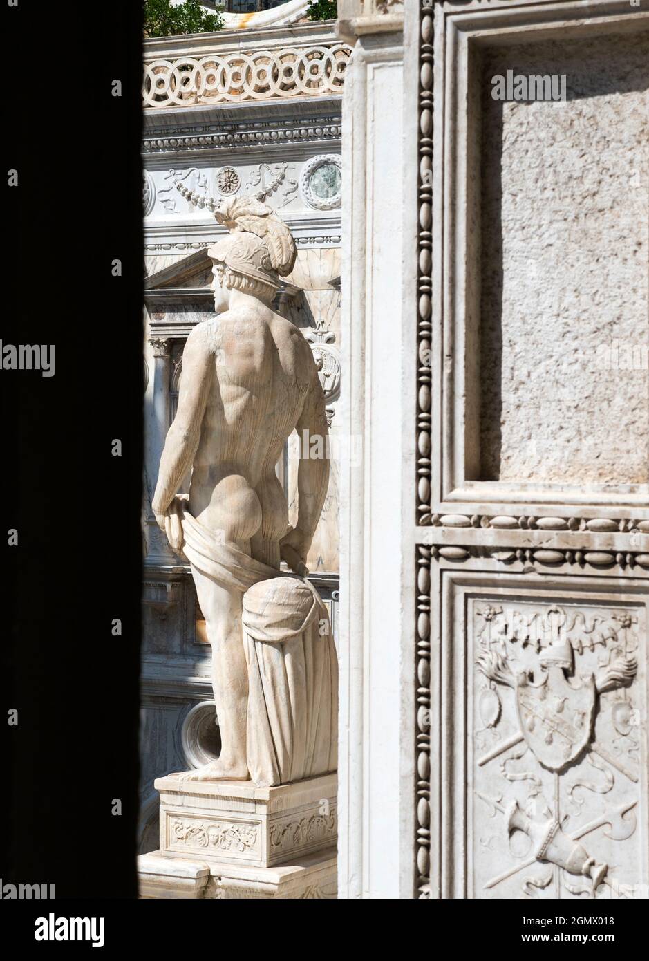 Venedig, Italien - 9. Mai 2017; keine Menschen im Blick. Venedig ist eine der großen Städte der Welt, berühmt für seine Kanäle, erhabene Architektur, Schönheit und Stockfoto