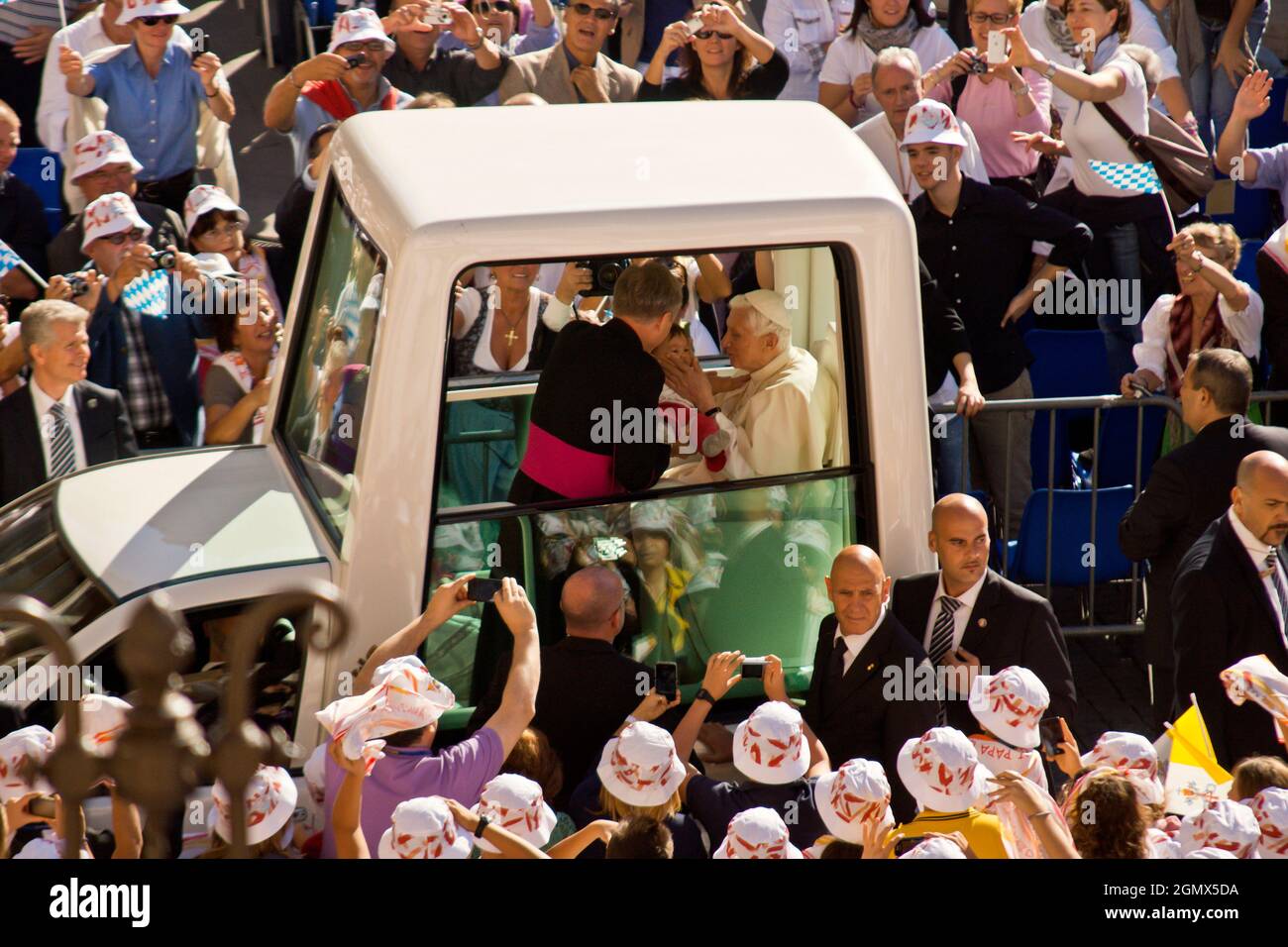Papst Benedikt XVI., Loreto, Anarea, Marken, Italien, Europa Stockfoto