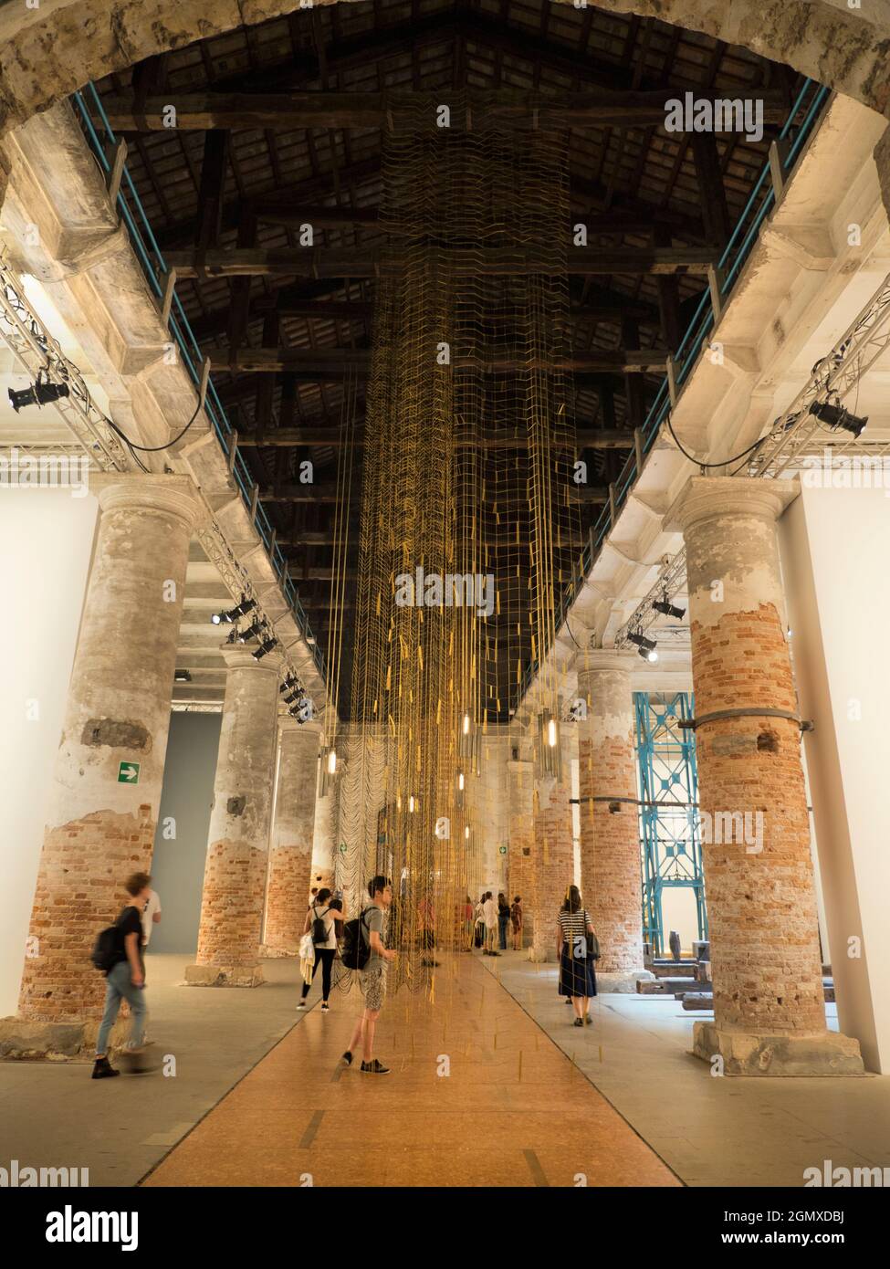OLYMPVenedig, Italien - 5. September 2017; die Biennale von Venedig ist eines der größten Kunstfestivals der Welt. Die 57. Internationale Kunstausstellung mit dem Titel V Stockfoto