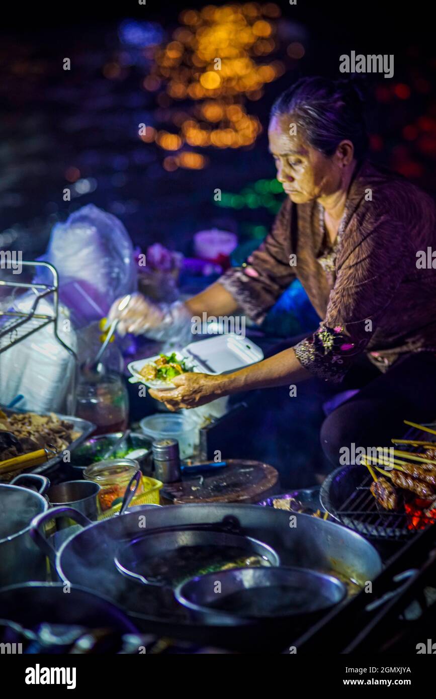 Schönes Bild in Can Tho Stadt Südvietnam Stockfoto