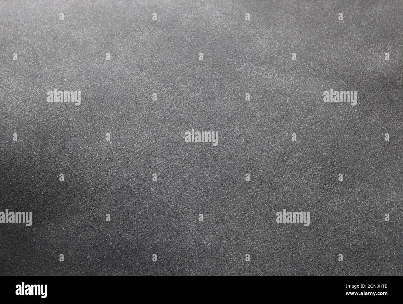 Eine einfache Textur aus grauem Wildleder Stockfoto