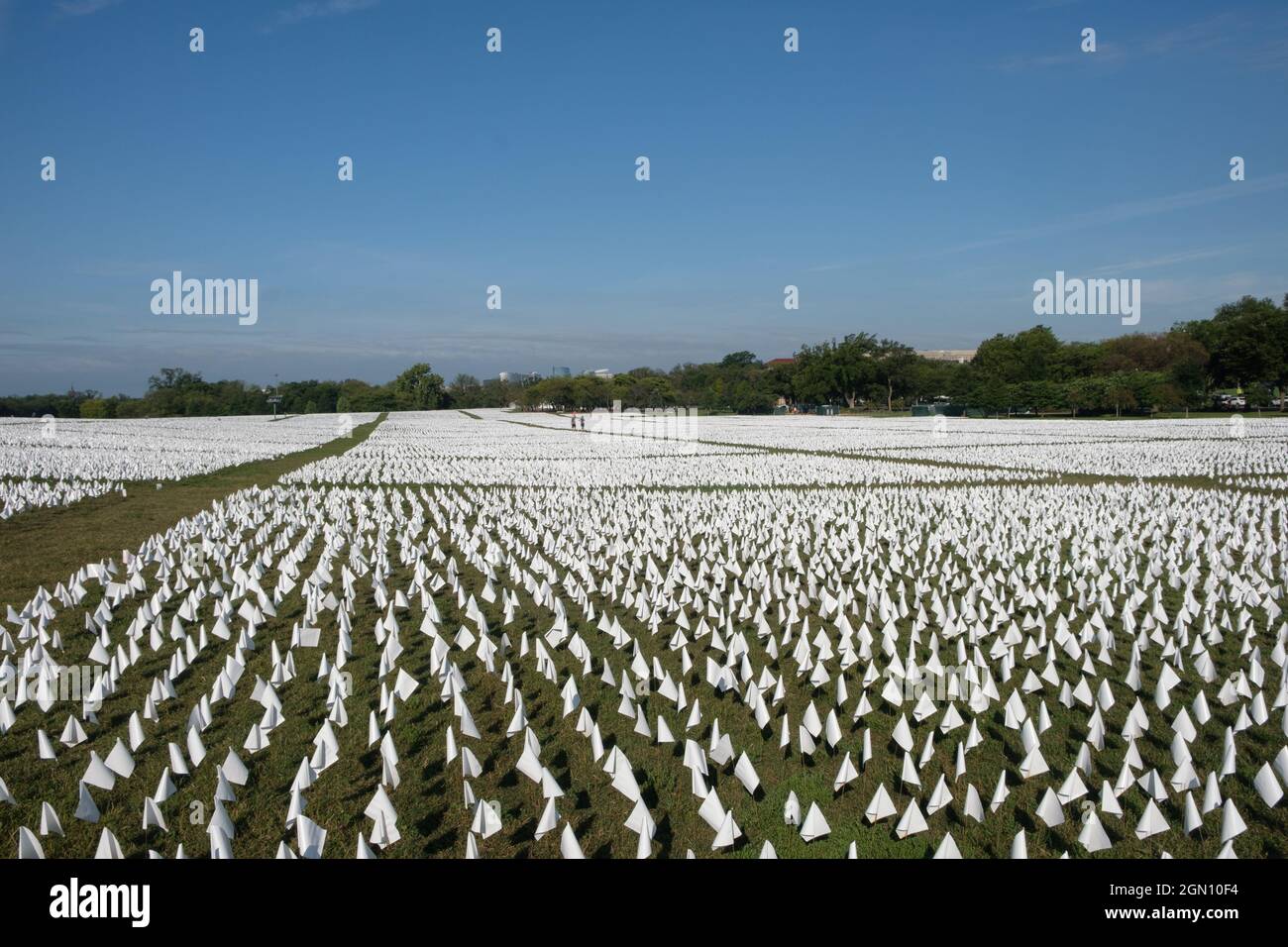 COVID-19 Memorial, „in America: Remember“, Washington, DC, USA Stockfoto