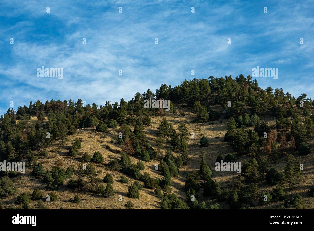 Rocky Mountains: September-Serie Stockfoto