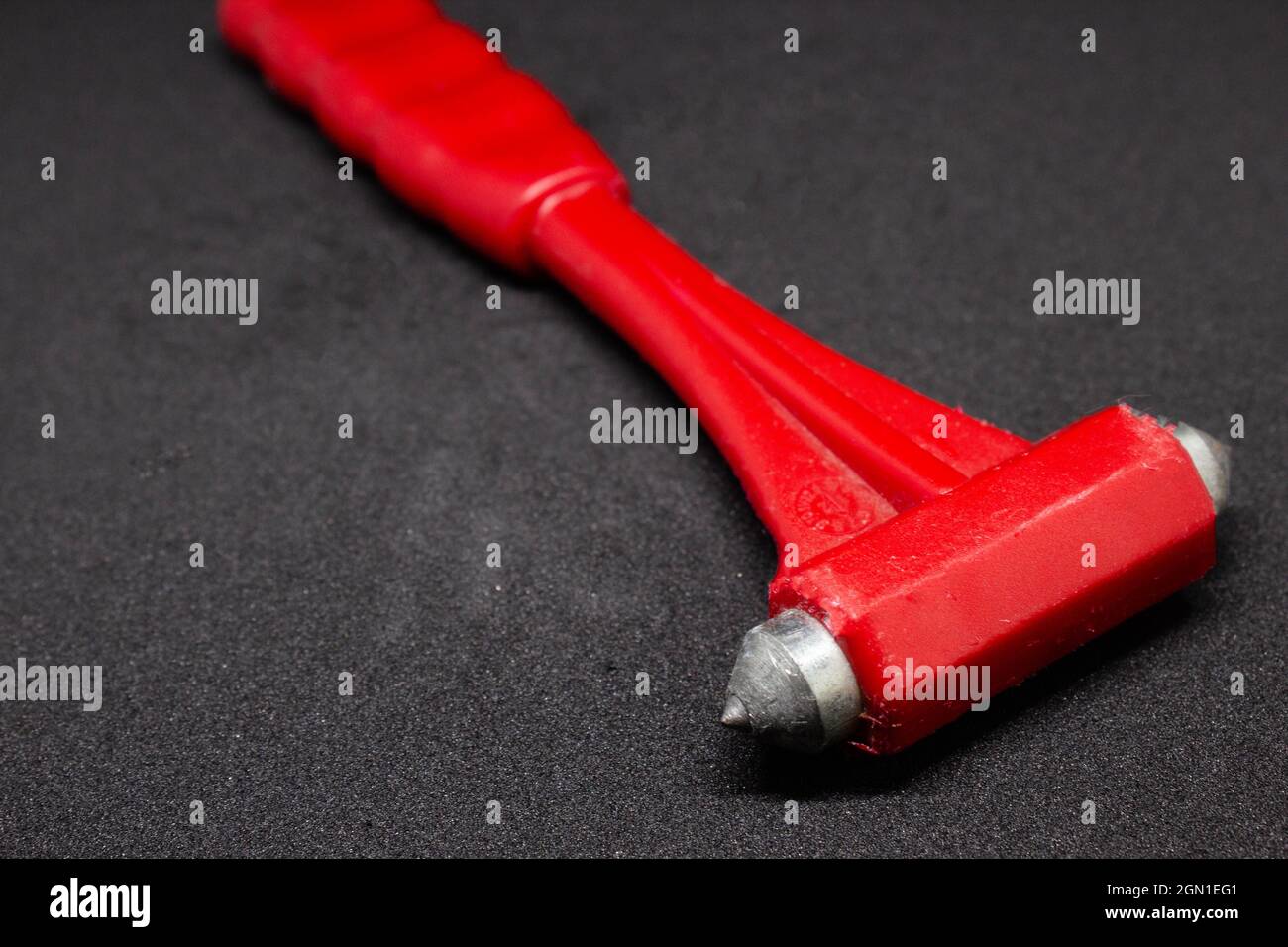 Auto-Nothammer stockfoto. Bild von ausgang, notfall - 144935528