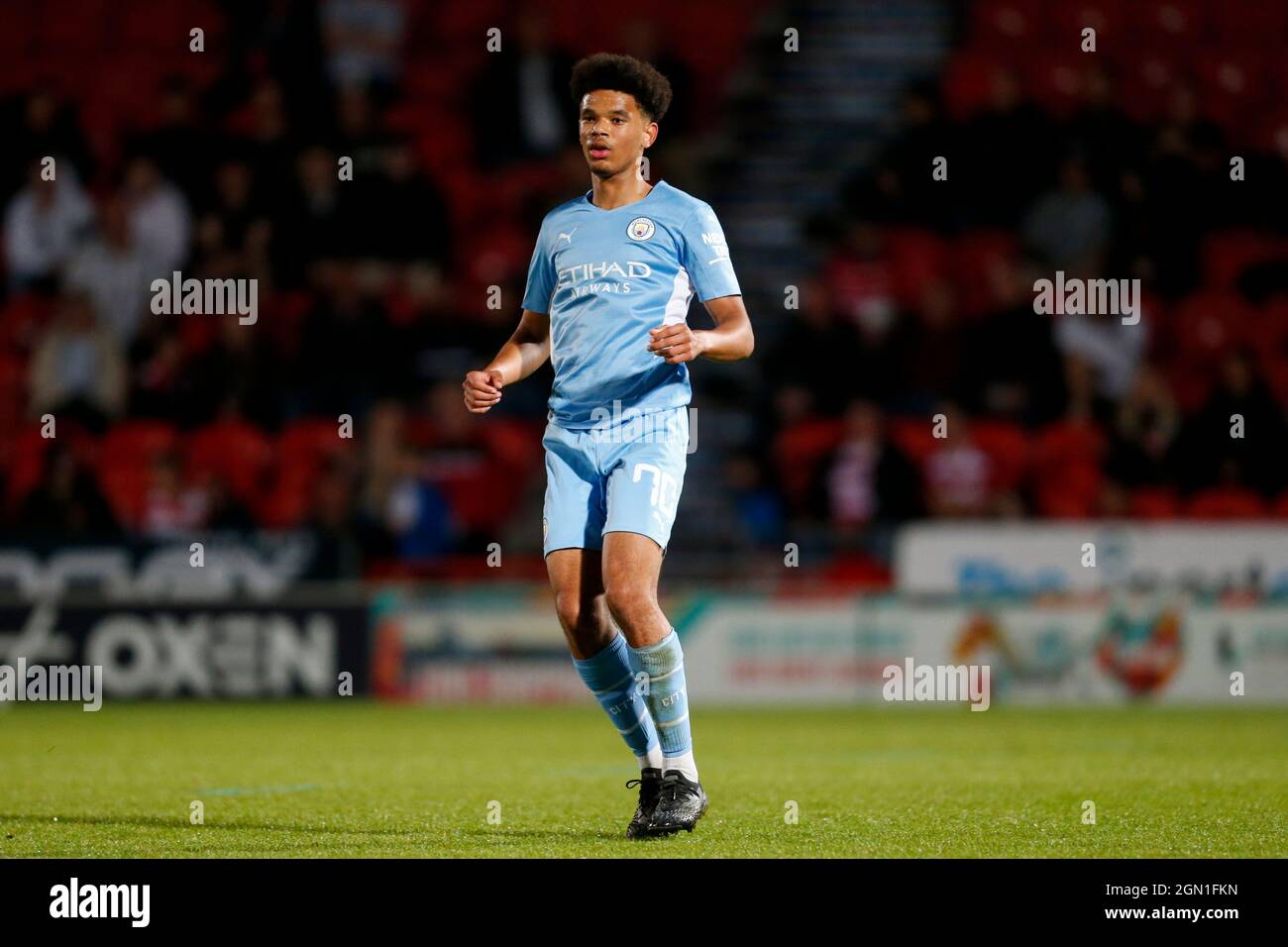 Jadel Katongo #70 der Manchester City U21 Stockfoto