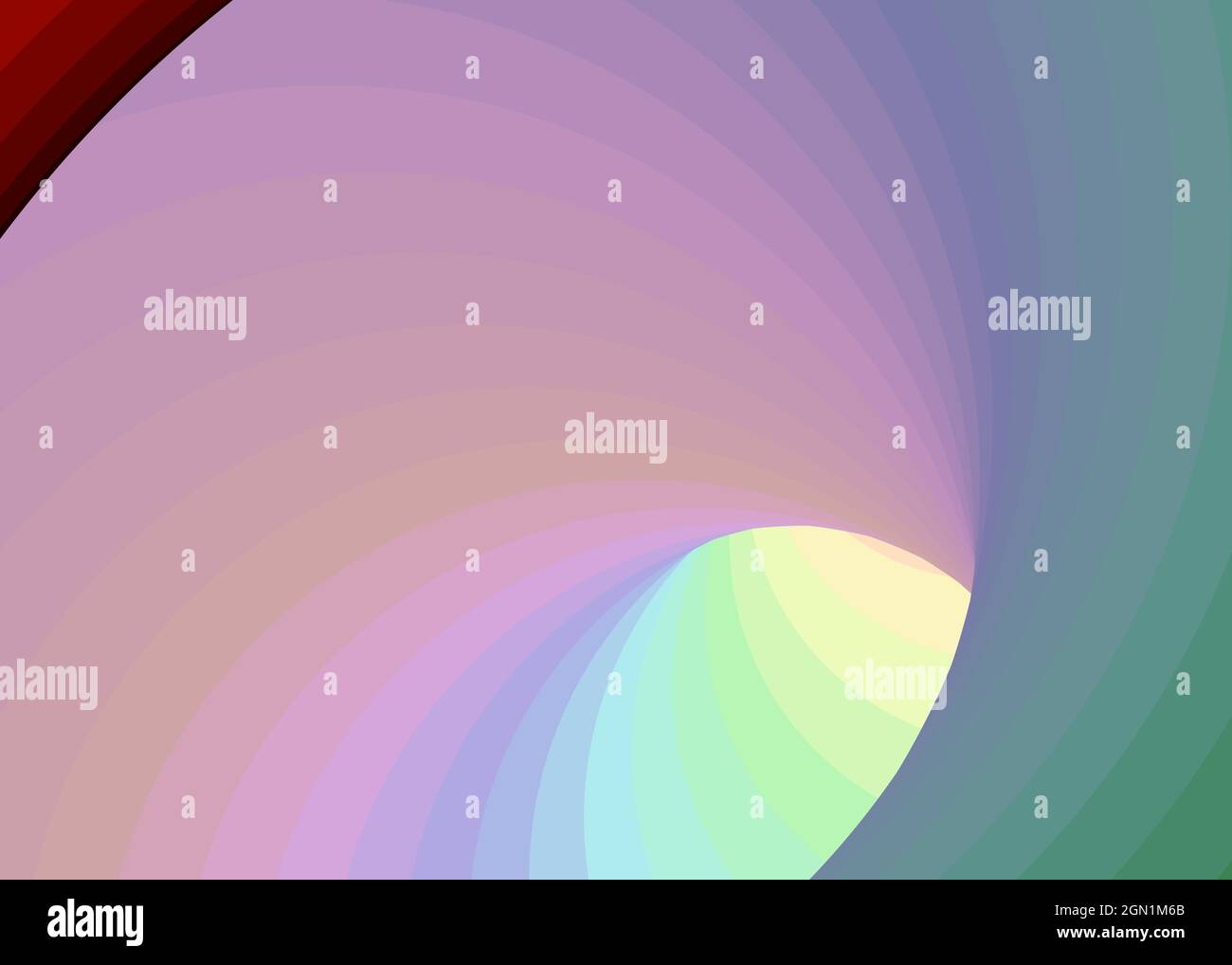 Hintergrunddarstellung: „Color Swirl Wormhole Vortex Twist Generative Art“ Stock Vektor
