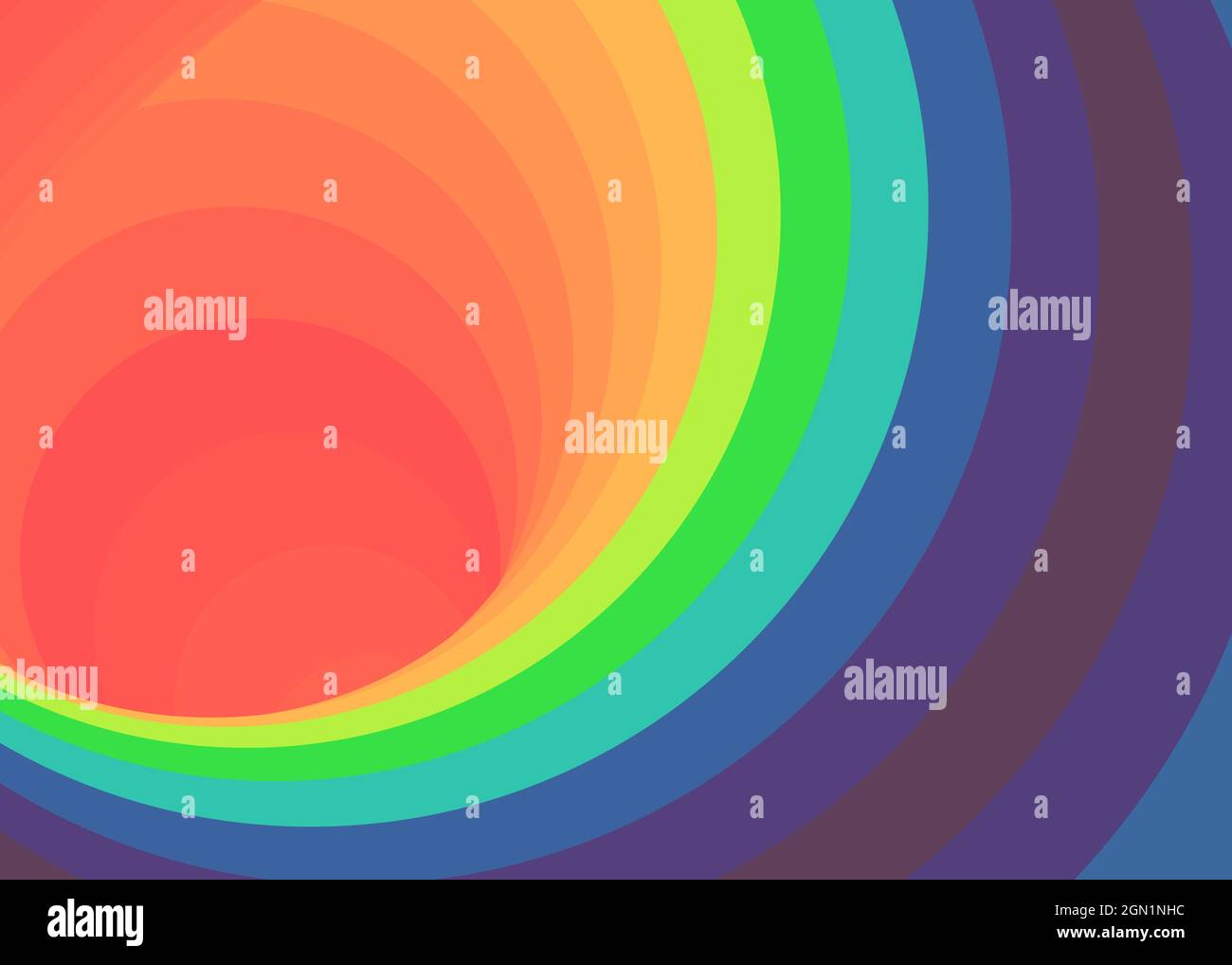 Hintergrunddarstellung: „Color Swirl Wormhole Vortex Twist Generative Art“ Stock Vektor
