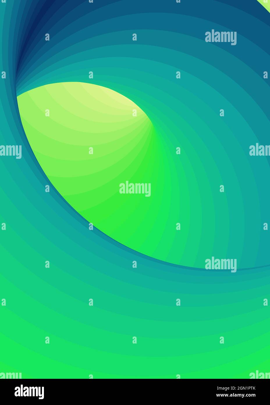 Hintergrunddarstellung: „Color Swirl Wormhole Vortex Twist Generative Art“ Stock Vektor
