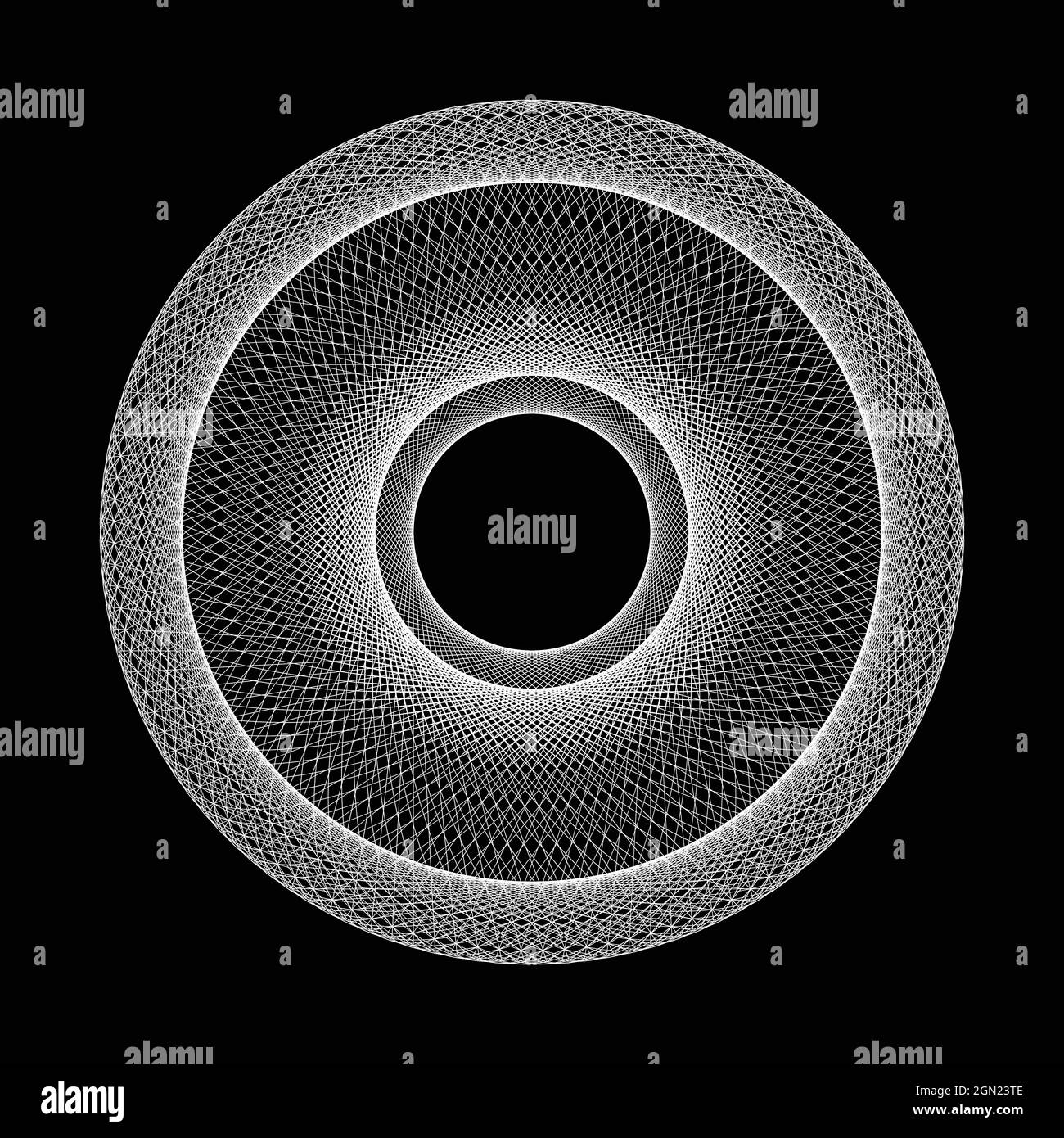Kreatives geometrisches Design. Moderne Vektorgrafik für Hintergrunddesign, Wasserzeichen für Schecks, Zertifikate, Gutscheine, Banknoten, Und Symbolen Stock Vektor