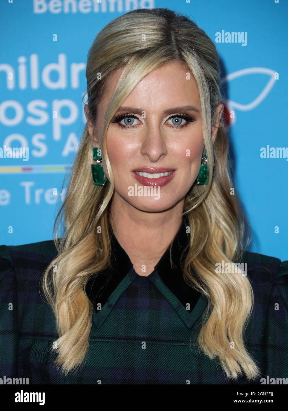 West Hollywood, Usa. September 2021. WEST HOLLYWOOD, LOS ANGELES, KALIFORNIEN, USA - 21. SEPTEMBER: Die Geschäftsfrau Nicky Hilton Rothschild kommt am 16. Jährlichen Spielzeugantrieb für das Kinderkrankenhaus Los Angeles an, veranstaltet von Kathy Hilton, Paris Hilton und Nicky Hilton Rothschild, der am 21. September 2021 in der Abbey Food and Bar in West Hollywood, Los Angeles, Kalifornien, USA, stattfand. (Foto von Xavier Collin/Image Press Agency) Quelle: Image Press Agency/Alamy Live News Stockfoto