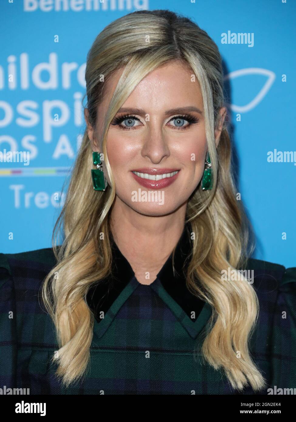 West Hollywood, Usa. September 2021. WEST HOLLYWOOD, LOS ANGELES, KALIFORNIEN, USA - 21. SEPTEMBER: Die Geschäftsfrau Nicky Hilton Rothschild kommt am 16. Jährlichen Spielzeugantrieb für das Kinderkrankenhaus Los Angeles an, veranstaltet von Kathy Hilton, Paris Hilton und Nicky Hilton Rothschild, der am 21. September 2021 in der Abbey Food and Bar in West Hollywood, Los Angeles, Kalifornien, USA, stattfand. (Foto von Xavier Collin/Image Press Agency) Quelle: Image Press Agency/Alamy Live News Stockfoto