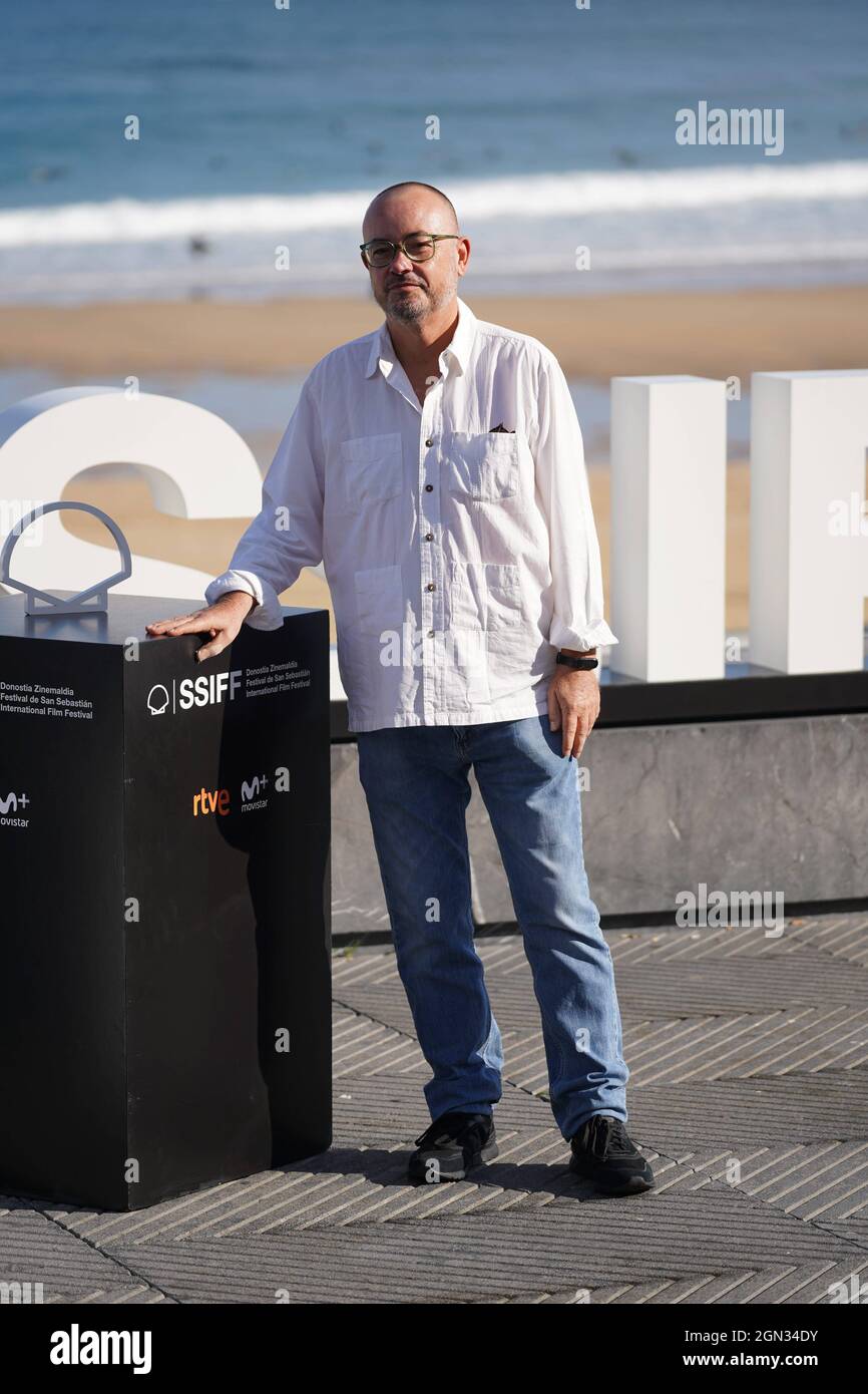 Bei der Fotozelle für Film die Tochter während des 69. San Sebastian Film Festivals in San Sebastian, Spanien. September 2021. Quelle: CORDON PRESS/Alamy Live News Stockfoto