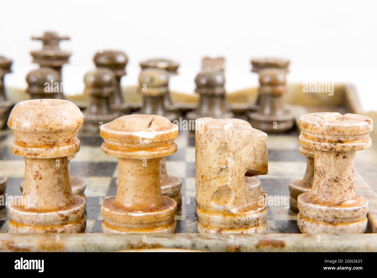 Go-Spielbrett Stockfoto