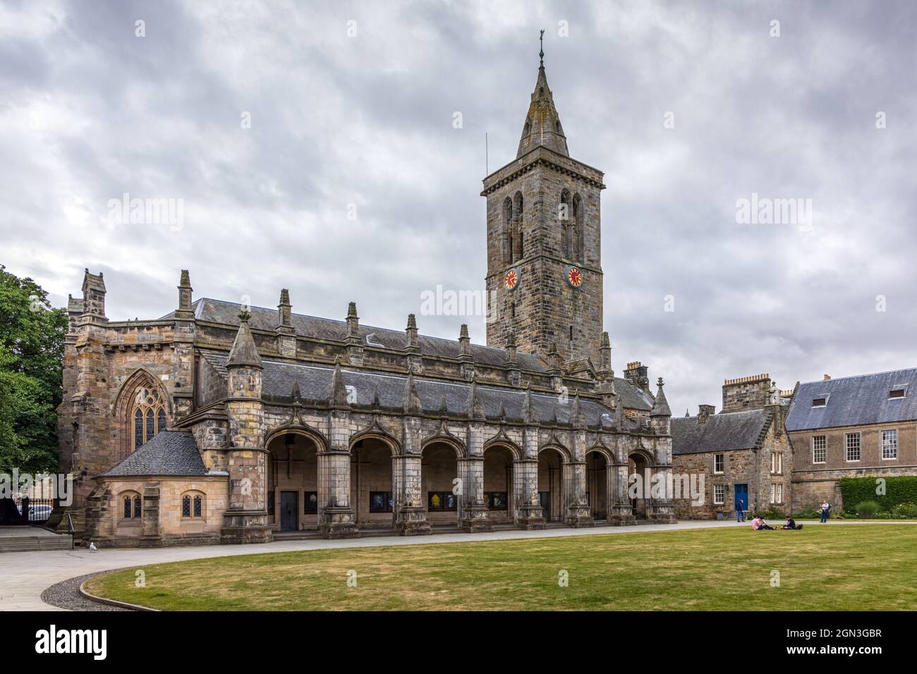 St Salvators Chapel, St Salvator’s College, University of St Andrews, St Andrews, Fife, Schottland Stockfoto