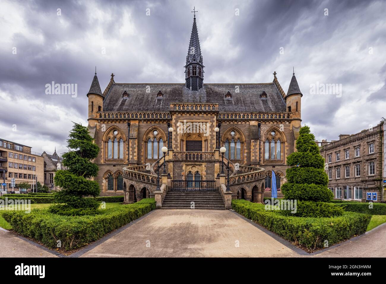Die beeindruckende McManus Art Gallery & Museum in Dundee, Schottland. Stockfoto