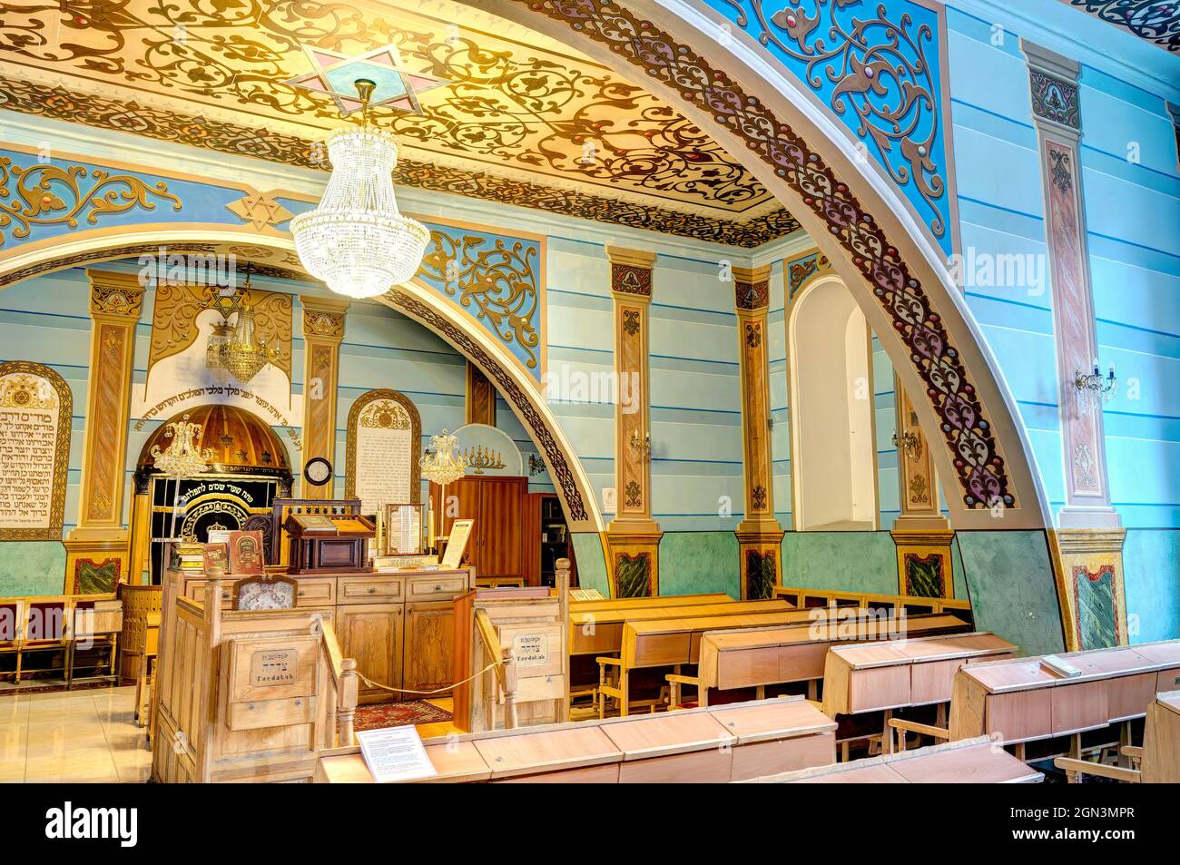 Tiflis-Synagoge, HDR-Bild Stockfoto