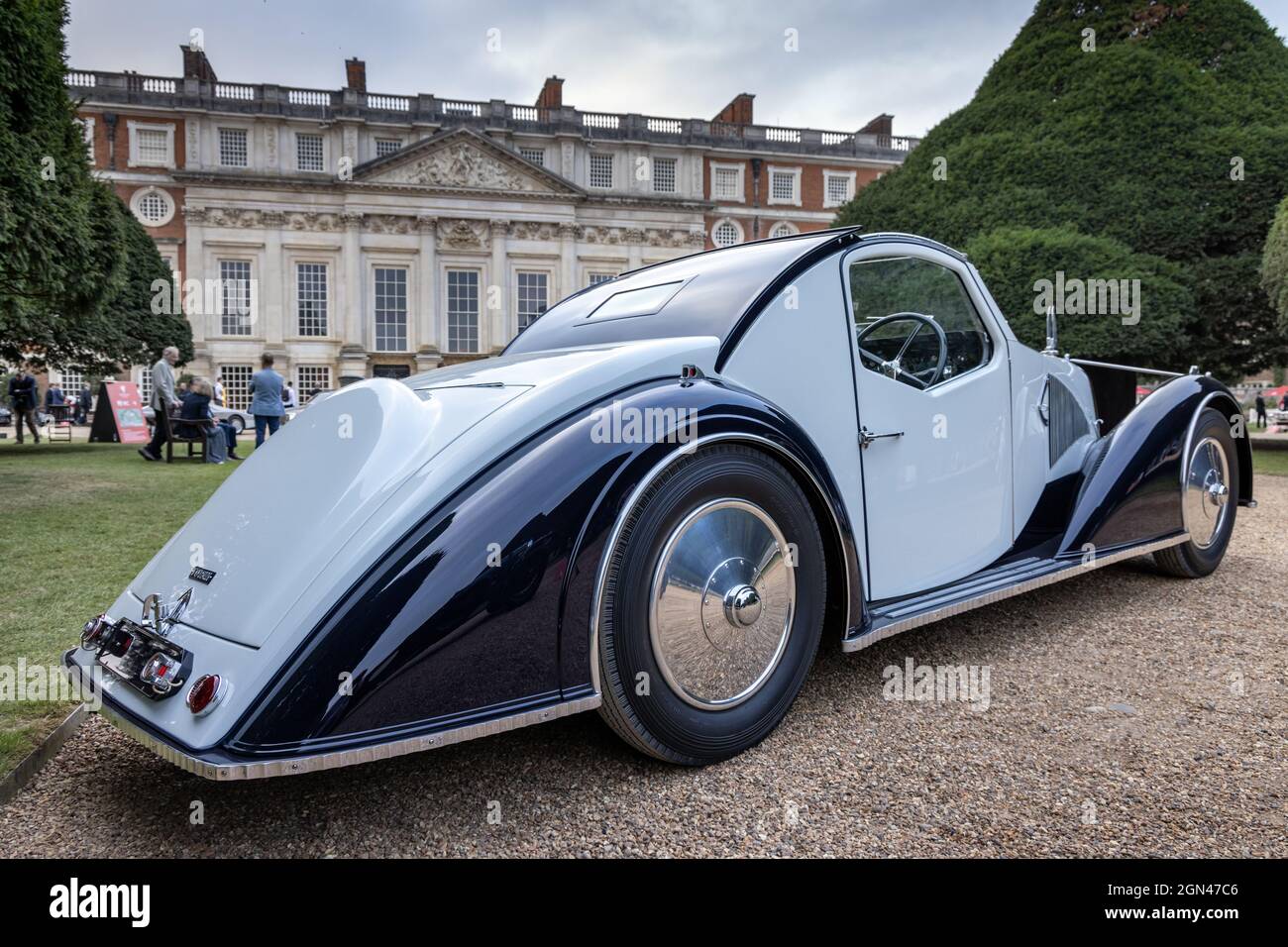 1934 Voisin Type C-27 Aérosport, Concours of Elegance 2021, Hampton Court Palace, London, Großbritannien Stockfoto