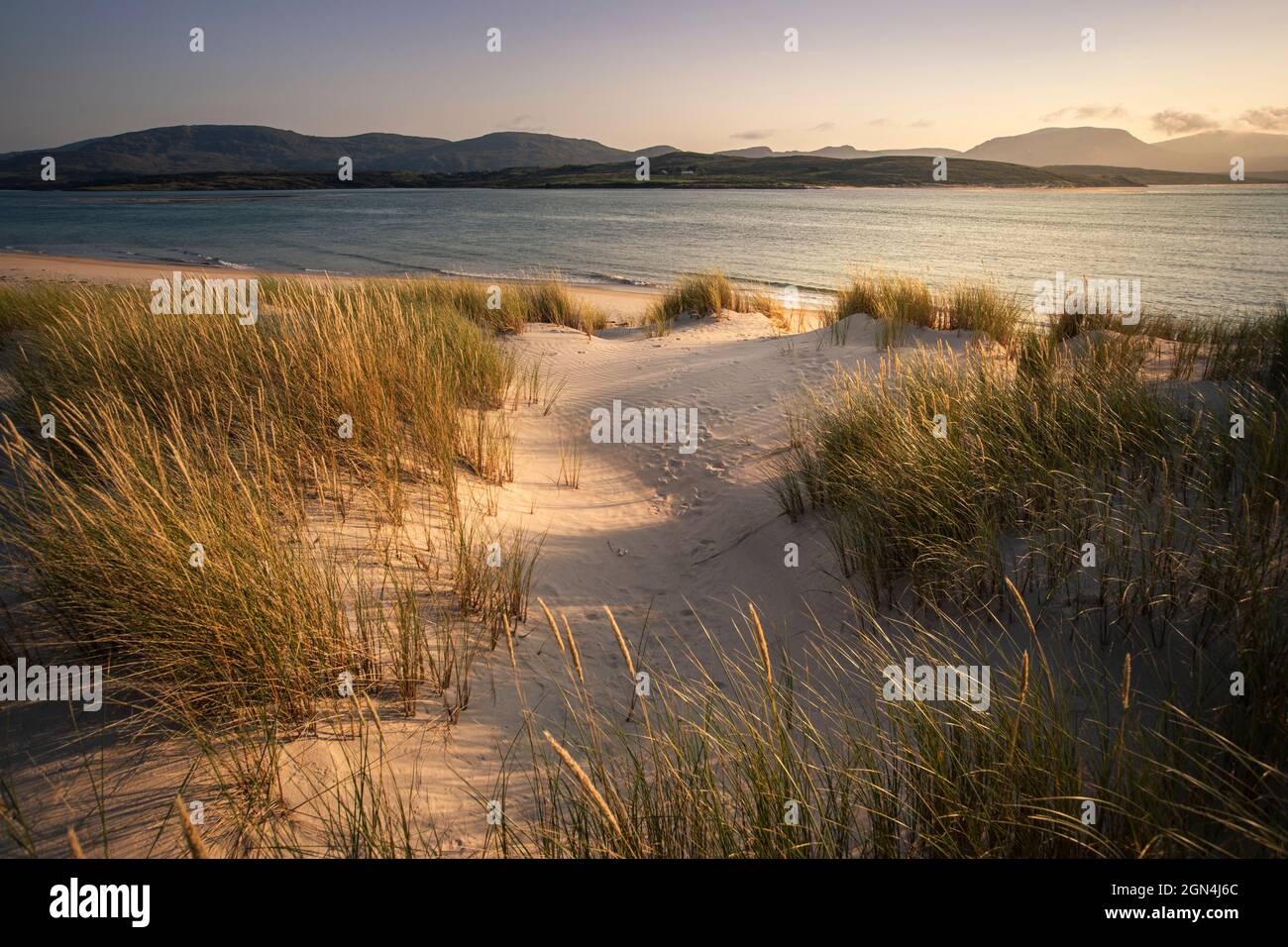Sheskinmore Nature Reserve, Donegal, Irland Stockfoto