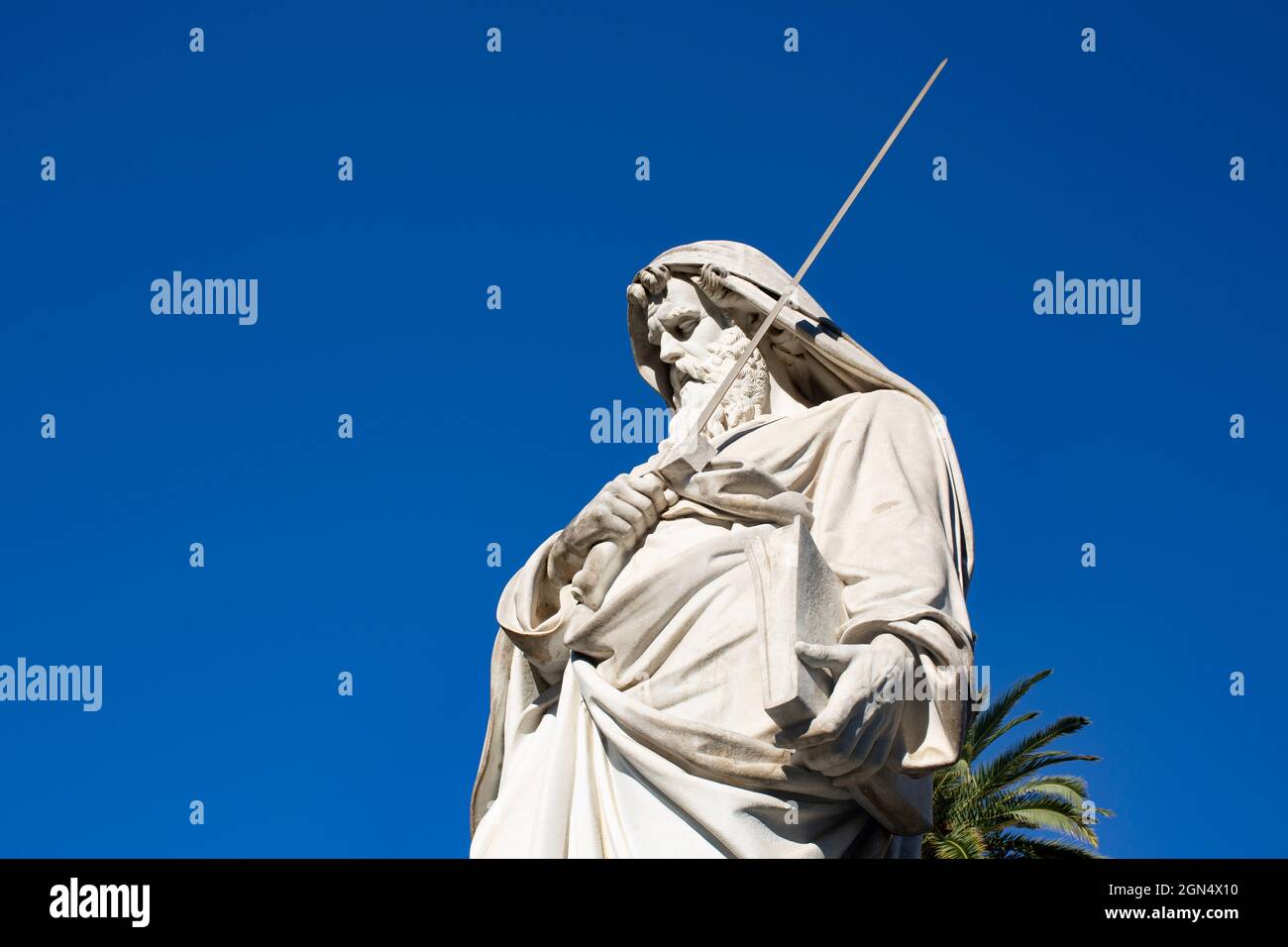Rom, St. Paul's Tomb Stockfoto