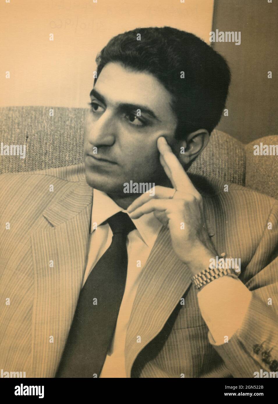 Iranischer Erbprinz Reza Ciro Pahlavi, 1989 Stockfoto