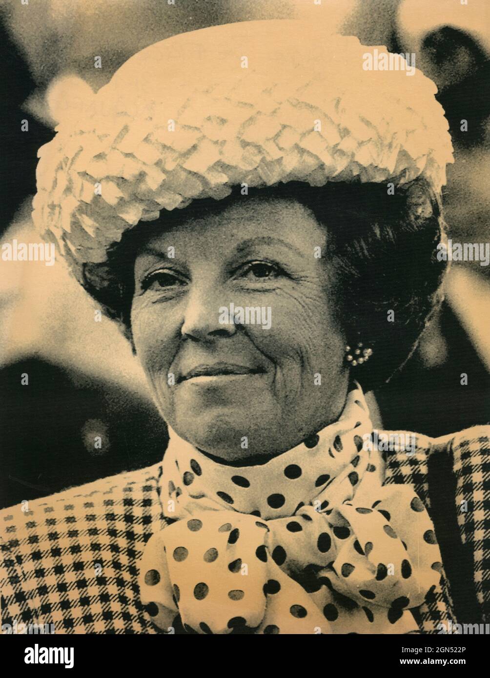 Königin Beatrix der Niederlande, 1989 Stockfoto