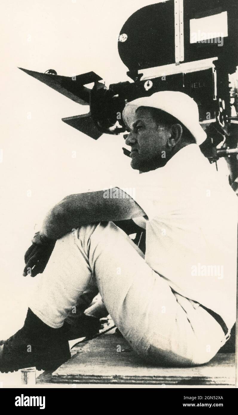 Der kanadisch-amerikanische Filmregisseur Edward Dmytryk, 1970er Jahre Stockfoto