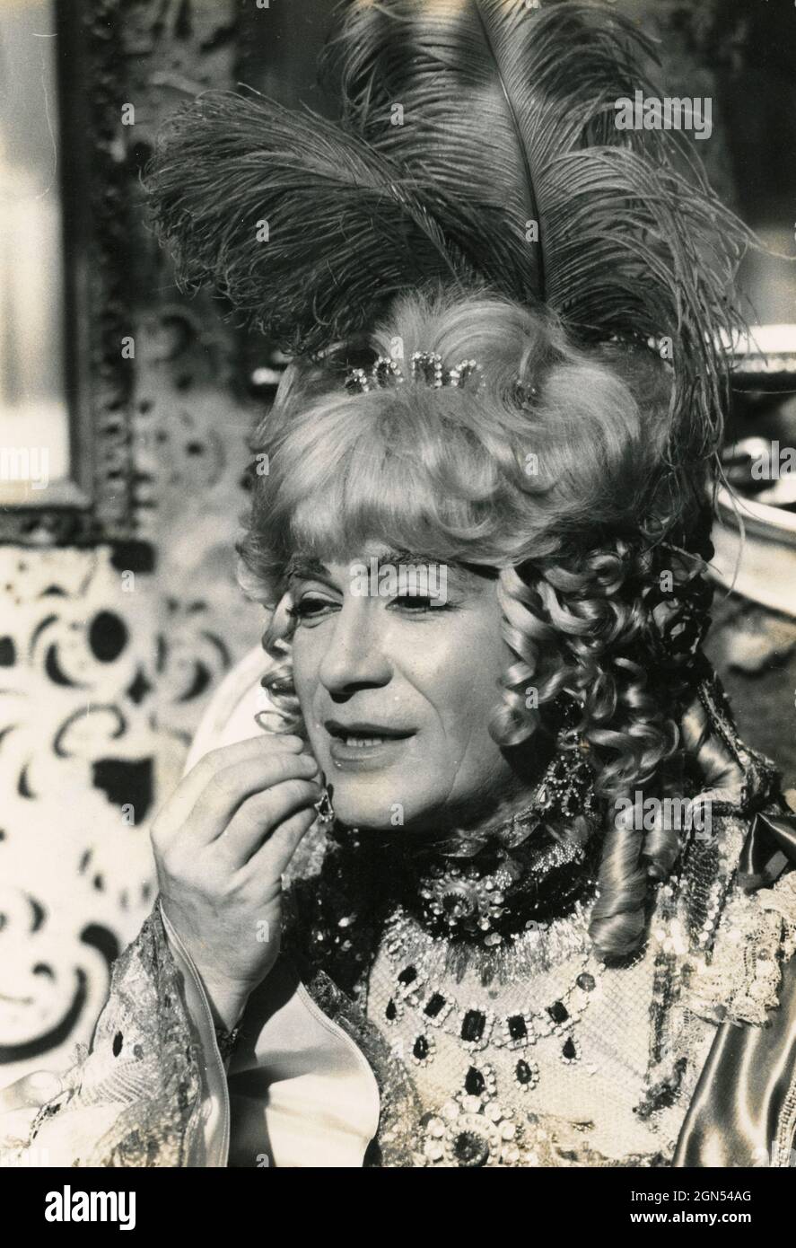 Der italienische Schauspieler Ugo Tognazzi im Film Splendori e Miserie di Madame Royal, 1970 Stockfoto
