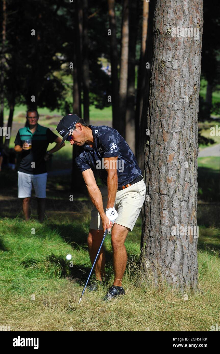 Rafael Cabrera-Bello PGA Tour Profi Golf spielen Stockfoto