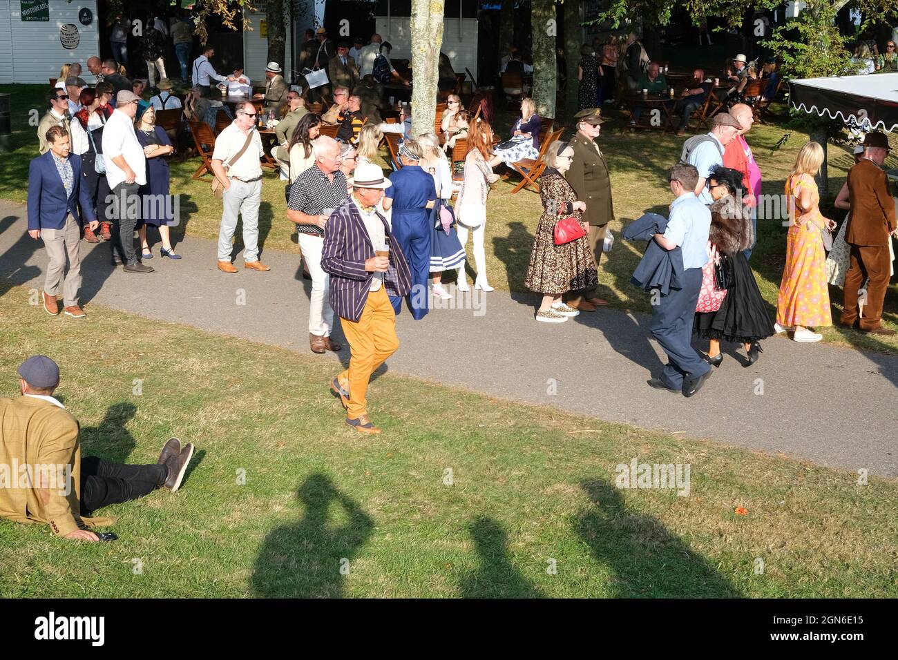 September 2021 - Goodwood Revival Stockfoto