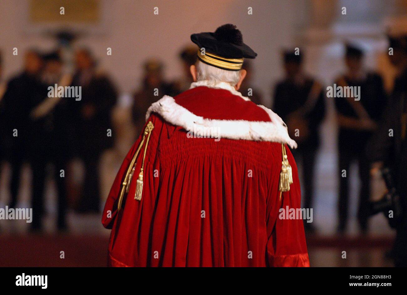 Rom Italien, 11/01/2005: Jährliche Eröffnung des Obersten Gerichtshofs. ©Andrea Sabbadini Stockfoto