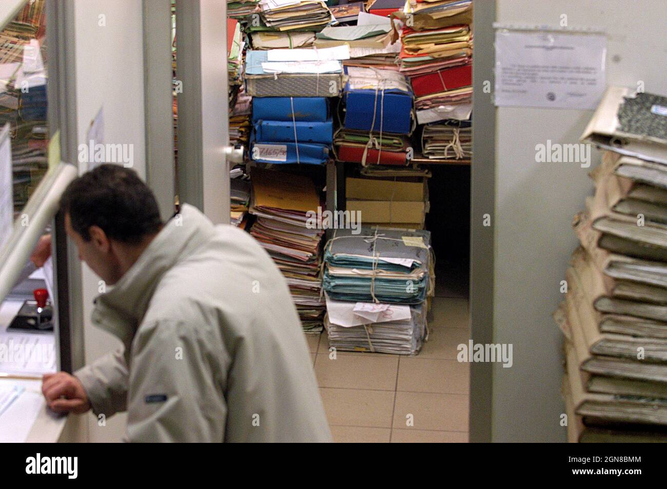 Rom Italien, 11/01/2005: Justizarchiv, Oberster Gerichtshof. ©Andrea Sabbadini Stockfoto