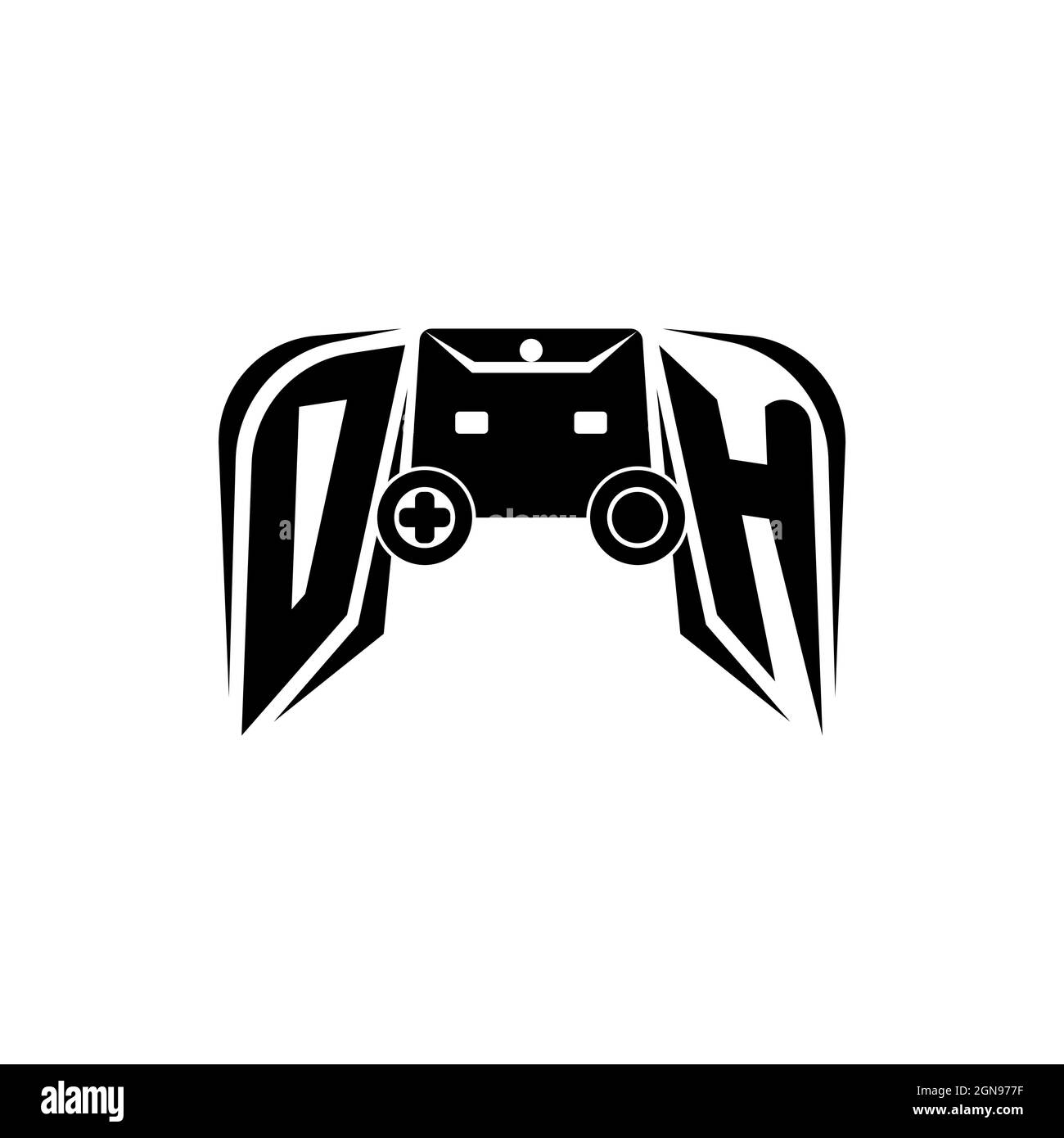 LJ Monogramm Logo Buchstaben Säulen geometrische Form Stil Vektor, Anwaltskanzlei Unternehmen Stock Vektor