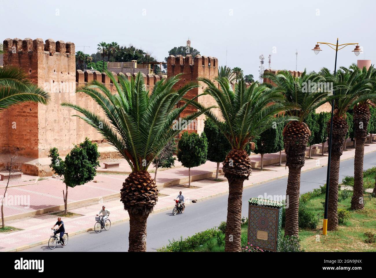 Alte Kasbah oder Ksar (Festung der Altstadt) in Marokko Stockfoto