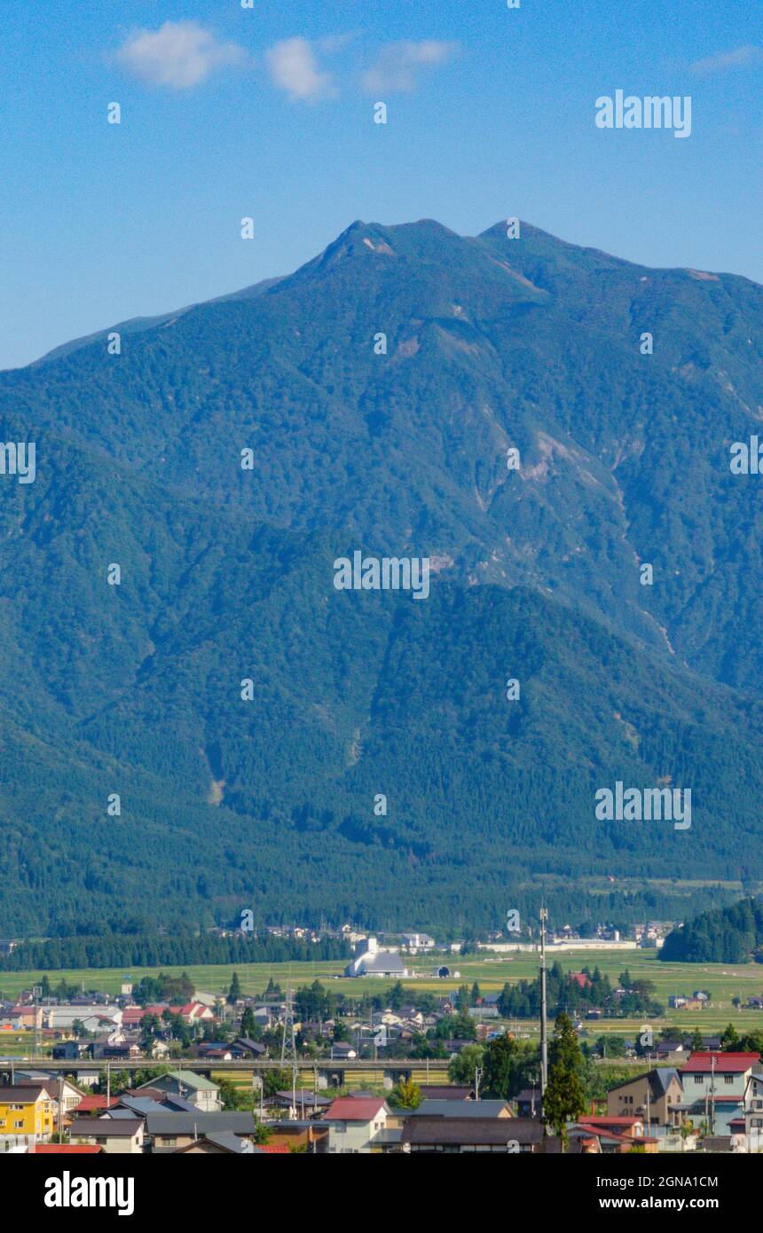 Ländlich, Japanisch, Bergdörfer, auf dem Land, Zentraljapan, Landschaftlich, Landschaftlich, Berge Stockfoto