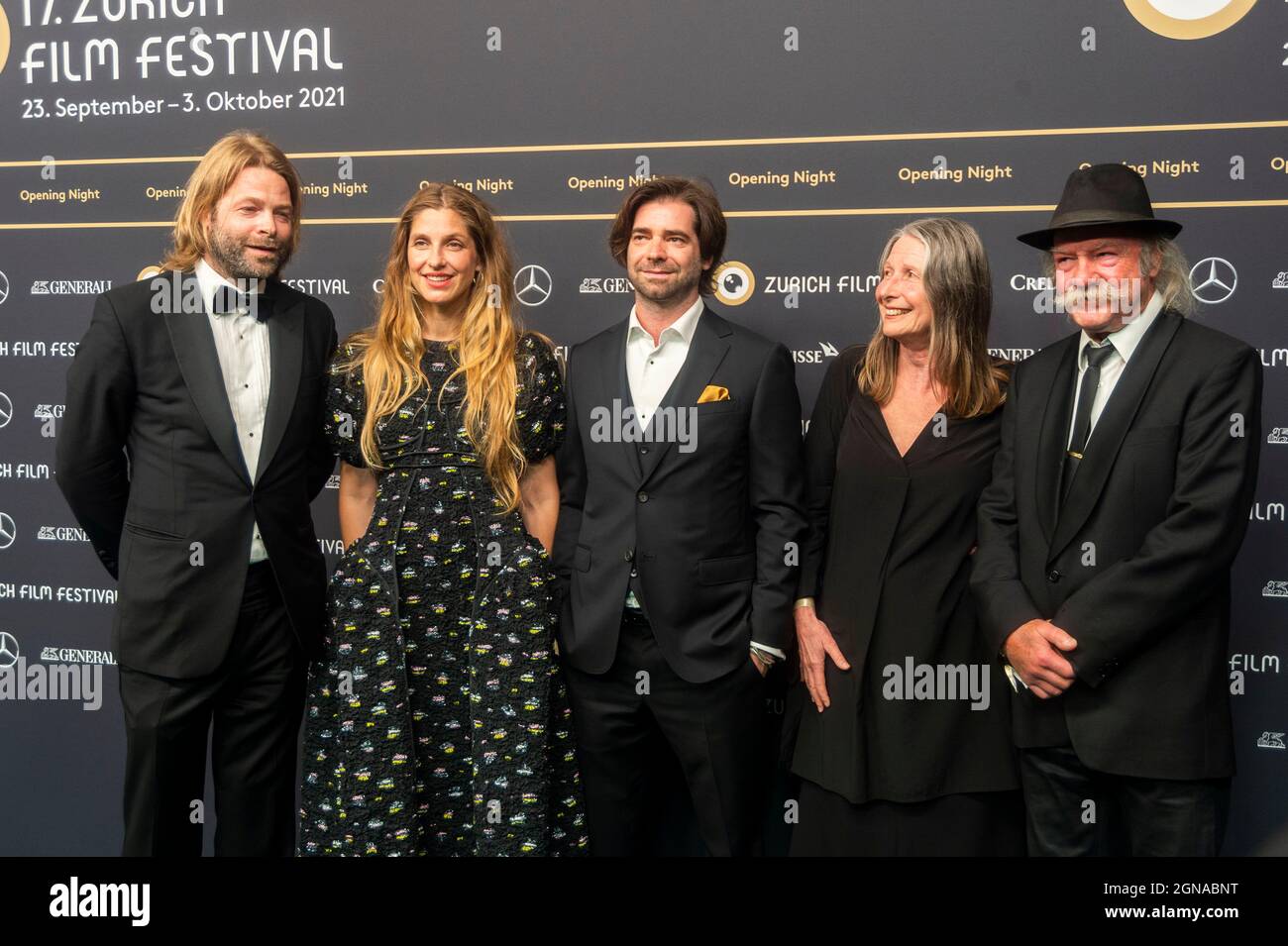 Zürich, Schweiz. September 23 2021: Eröffnung des Zurich Film Festivals in Zürich am 23.09.2021 im Congresshouse in Zürich. Quelle: Tim Eckert/Alamy Live News Stockfoto