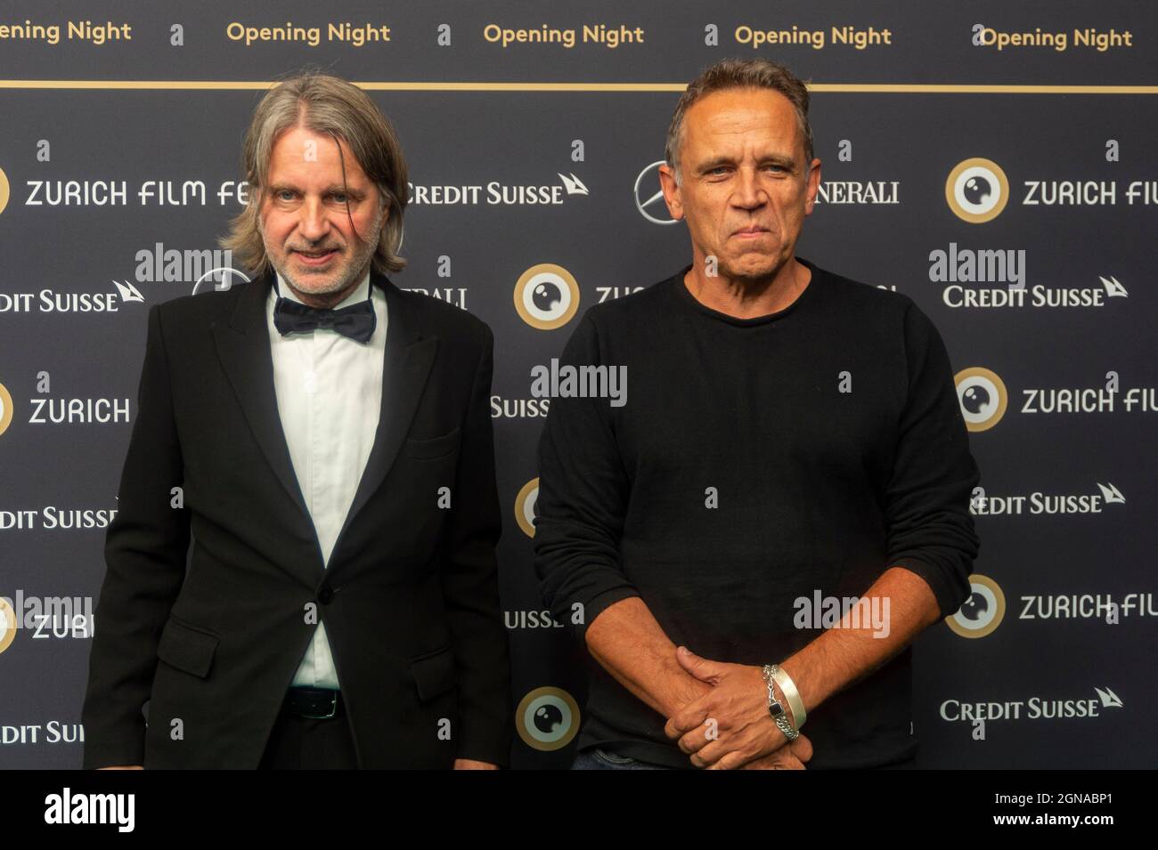 Zürich, Schweiz. September 23 2021: Eröffnung des Zurich Film Festivals in Zürich am 23.09.2021 im Congresshouse in Zürich. Quelle: Tim Eckert/Alamy Live News Stockfoto