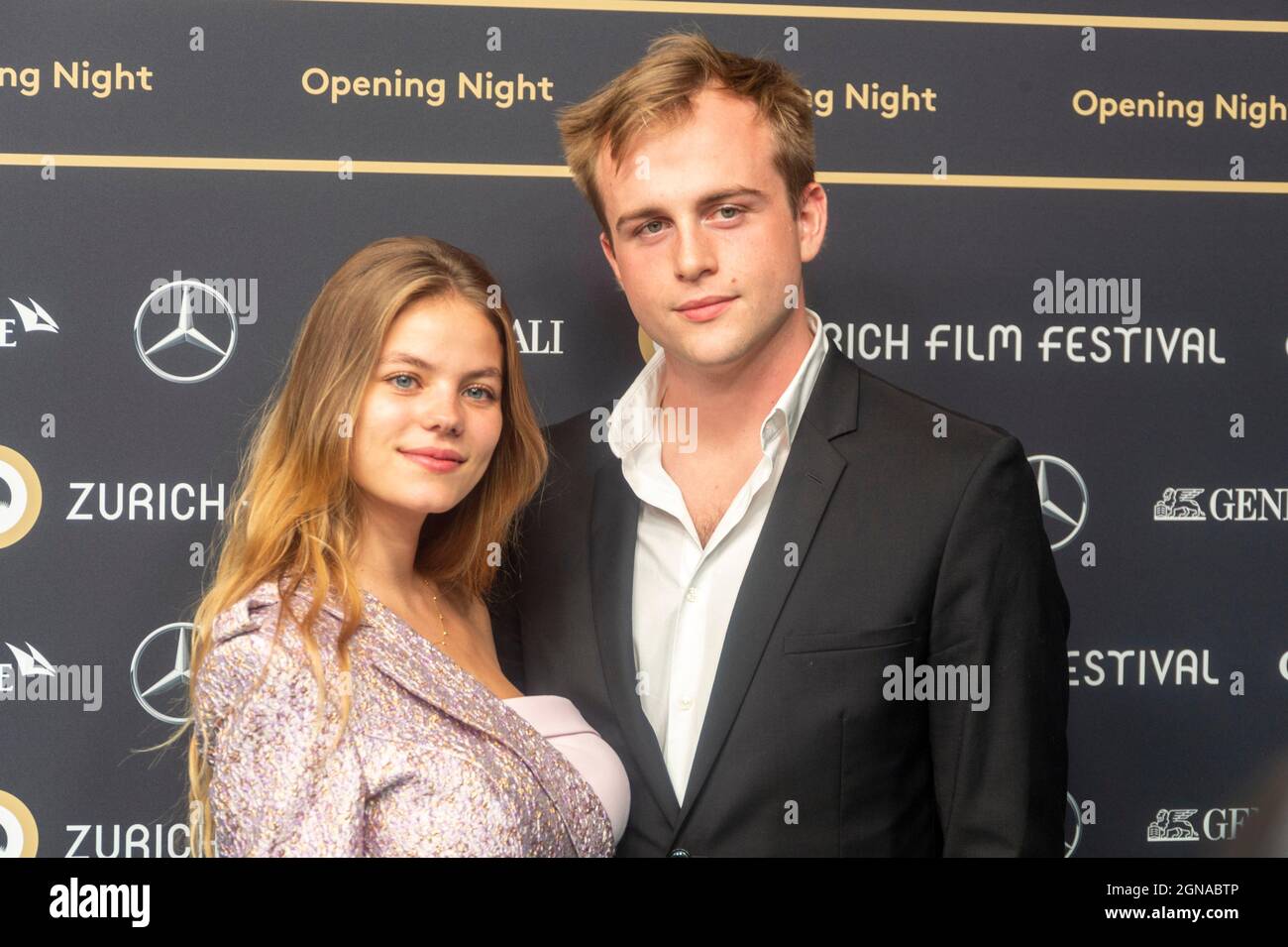 Zürich, Schweiz. September 23 2021: Eröffnung des Zurich Film Festivals in Zürich am 23.09.2021 im Congresshouse in Zürich. Quelle: Tim Eckert/Alamy Live News Stockfoto