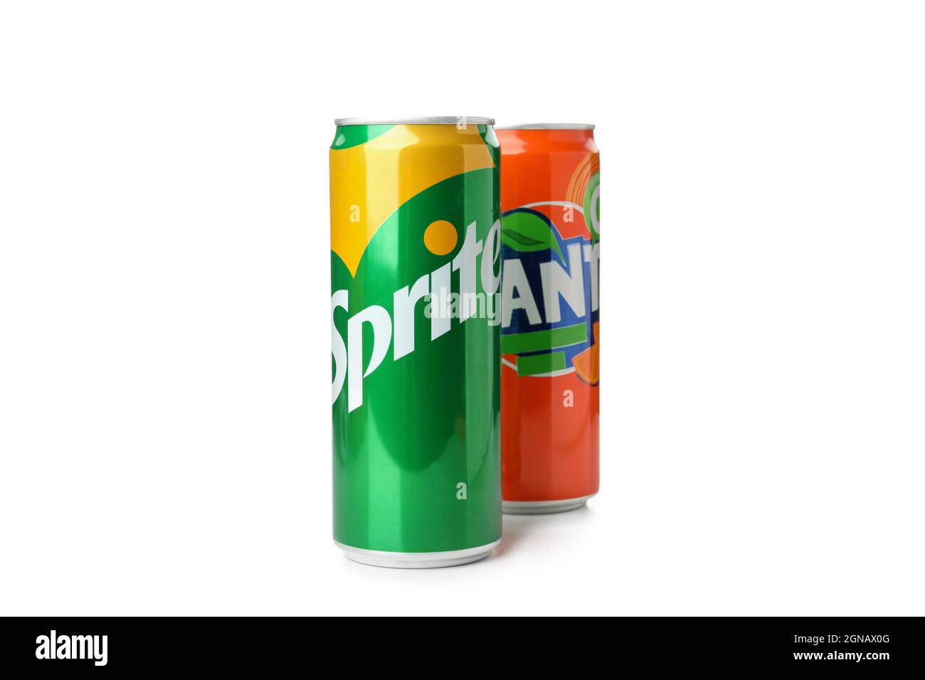 Elegantes Der Kuehlschrank Ist Leer Bis Auf Zwei Dosen Sprite Fotosbrend3946