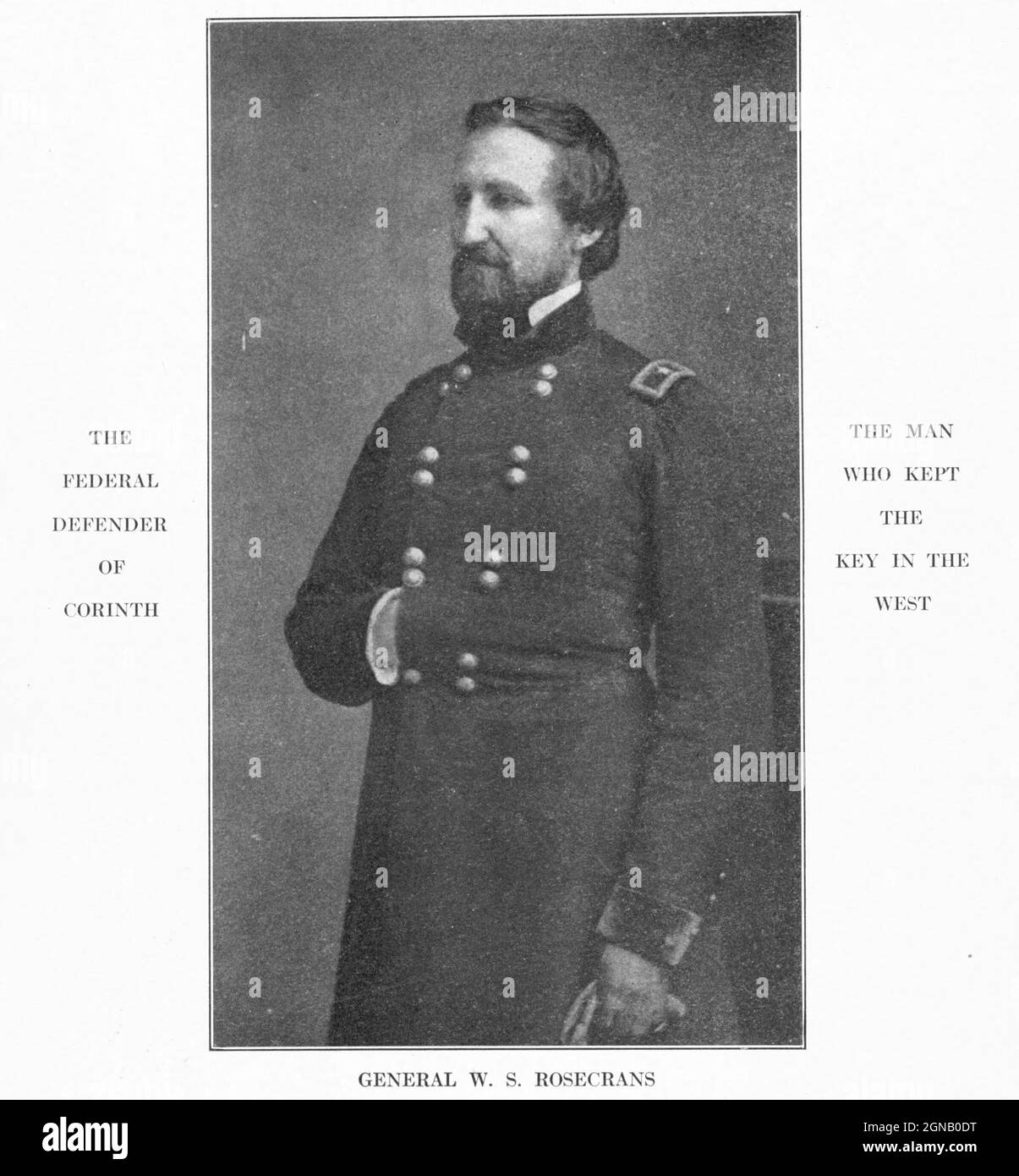 William starke Rosecrans (6. September 1819 – 11. März 1898) war ein amerikanischer Erfinder, Geschäftsführer eines Kohleölunternehmens, Diplomat, Politiker und Offizier der US-Armee. Während des amerikanischen Bürgerkrieges wurde er für seine Rolle als Unionsgeneral bekannt. Er war der Sieger bei prominenten Schlachten des Westlichen Theaters, Aber seine militärische Karriere wurde effektiv nach seiner katastrophalen Niederlage in der Schlacht von Chickamauga im Jahr 1863 beendet. Aus dem Buch "der Bürgerkrieg durch die Kamera" Hunderte von lebendigen Fotos tatsächlich in der Zeit des Bürgerkrieges aufgenommen, sechzehn Reproduktionen in Farbe von berühmten Kriegsgemälden. Der neue Text ist Stockfoto