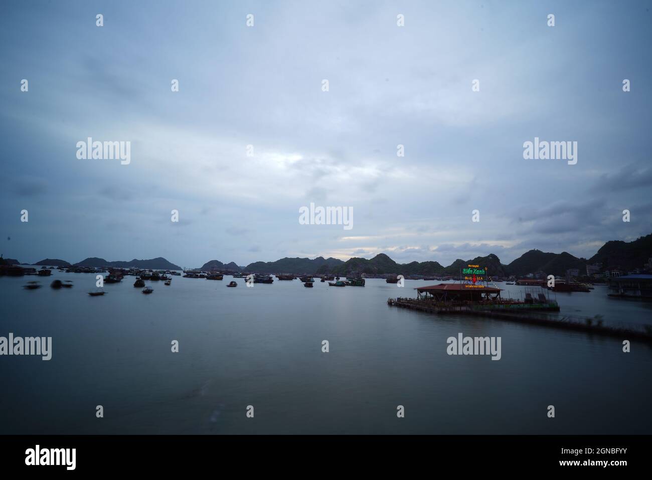 CAT Ba Insel in Hai Phong Stadt Nordvietnam Stockfoto