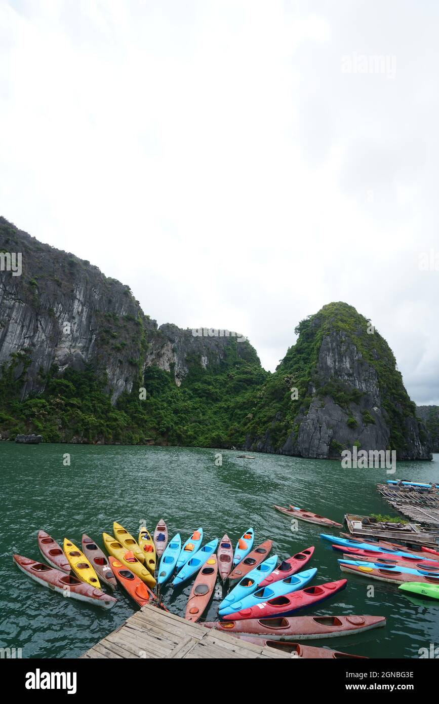 CAT Ba Insel in Hai Phong Stadt Nordvietnam Stockfoto