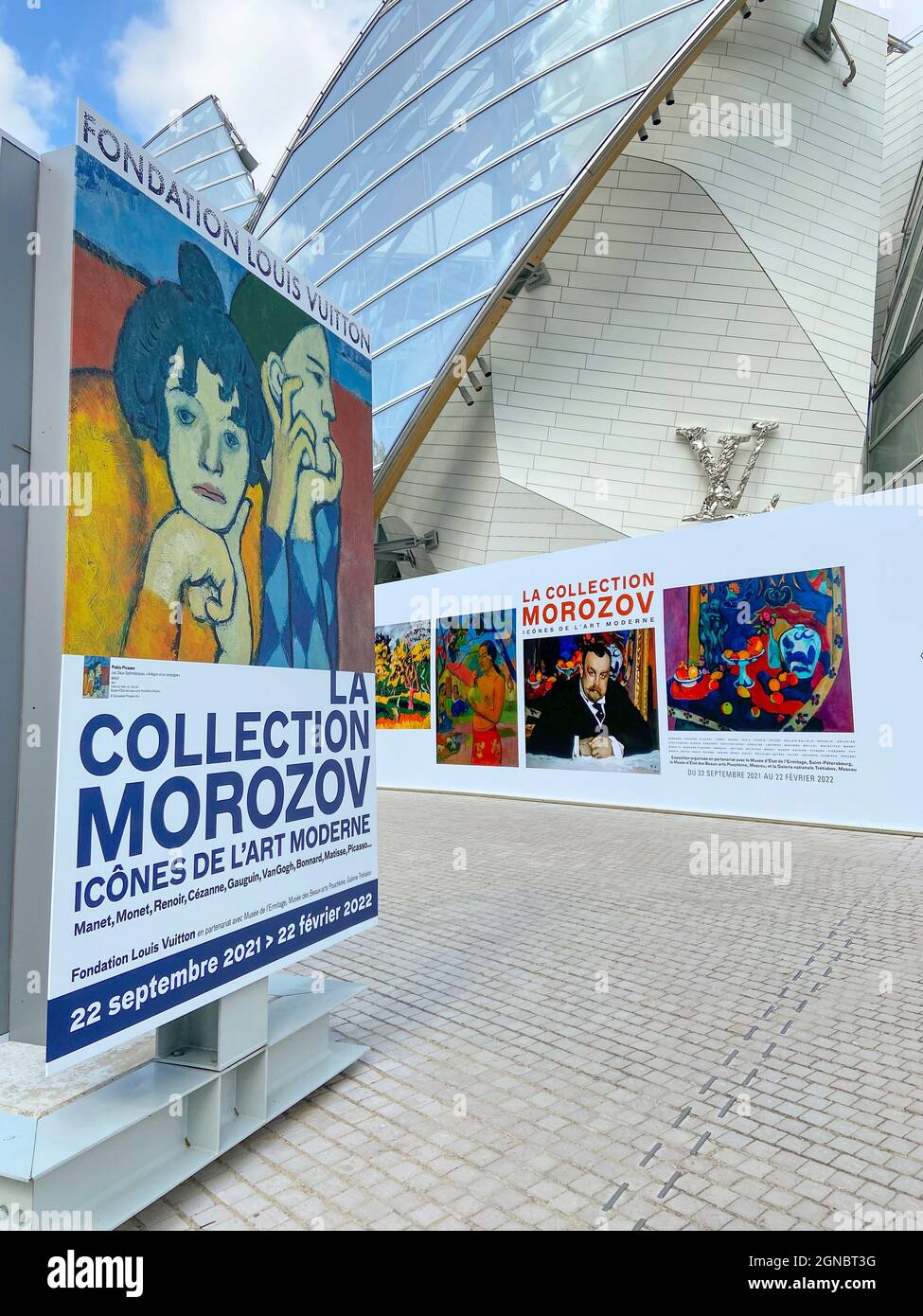 DIE MOROZOV-SAMMLUNG WURDE IN DER LA FONDATION VUITTON AUSGESTELLT Stockfoto